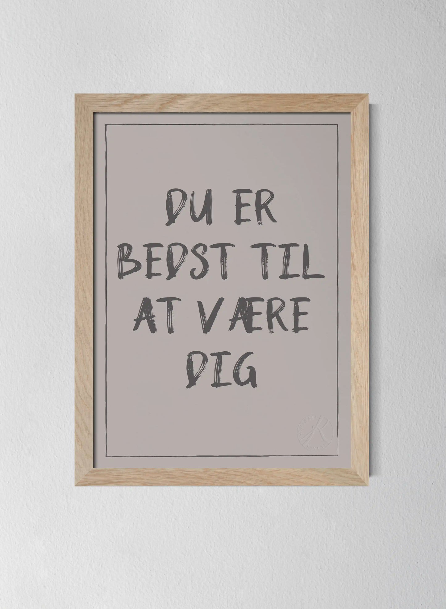 Classic Oak Frame Misty Blush