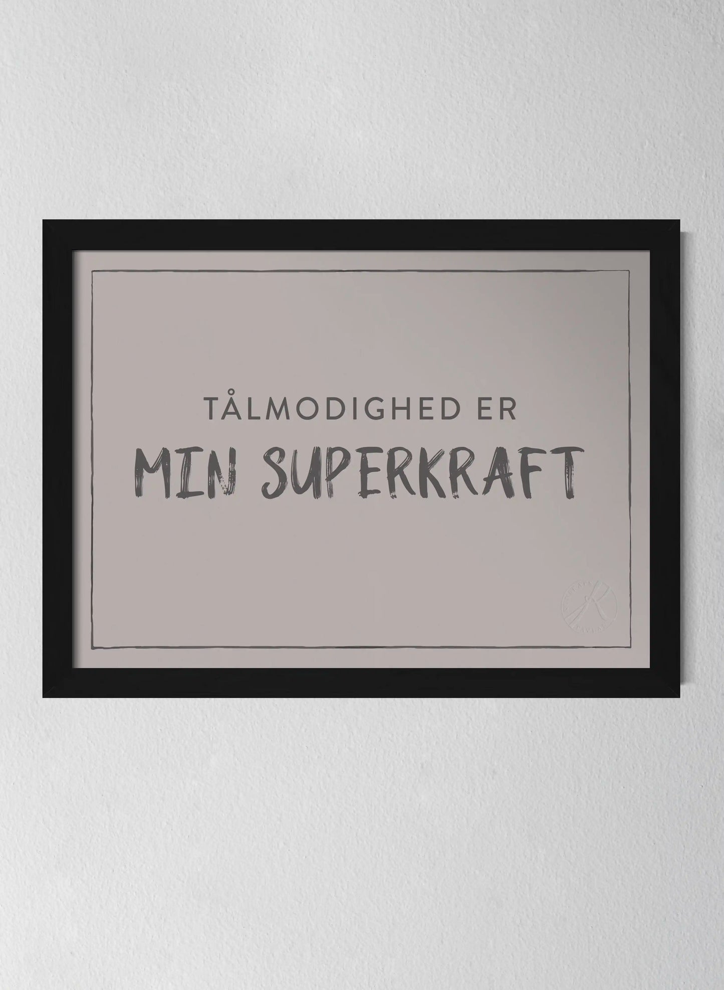 Classic Black Pinewood Frame Misty Blush
