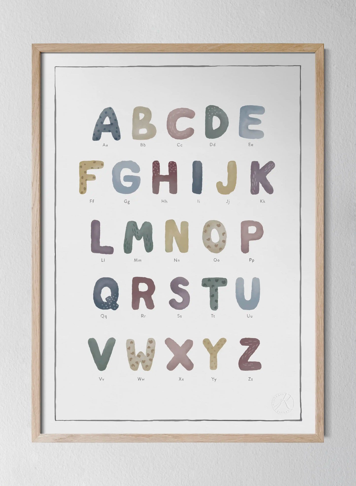 Classic Oak Frame Patterned