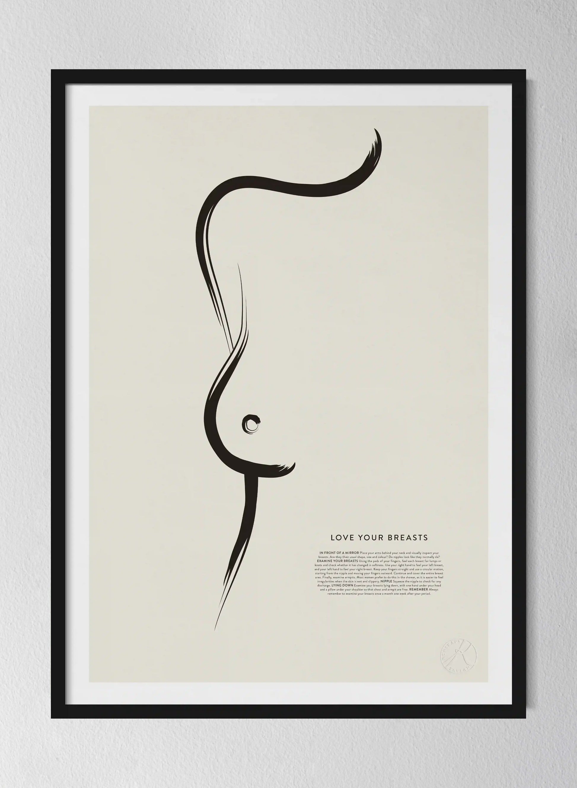 Classic Black Pinewood Frame