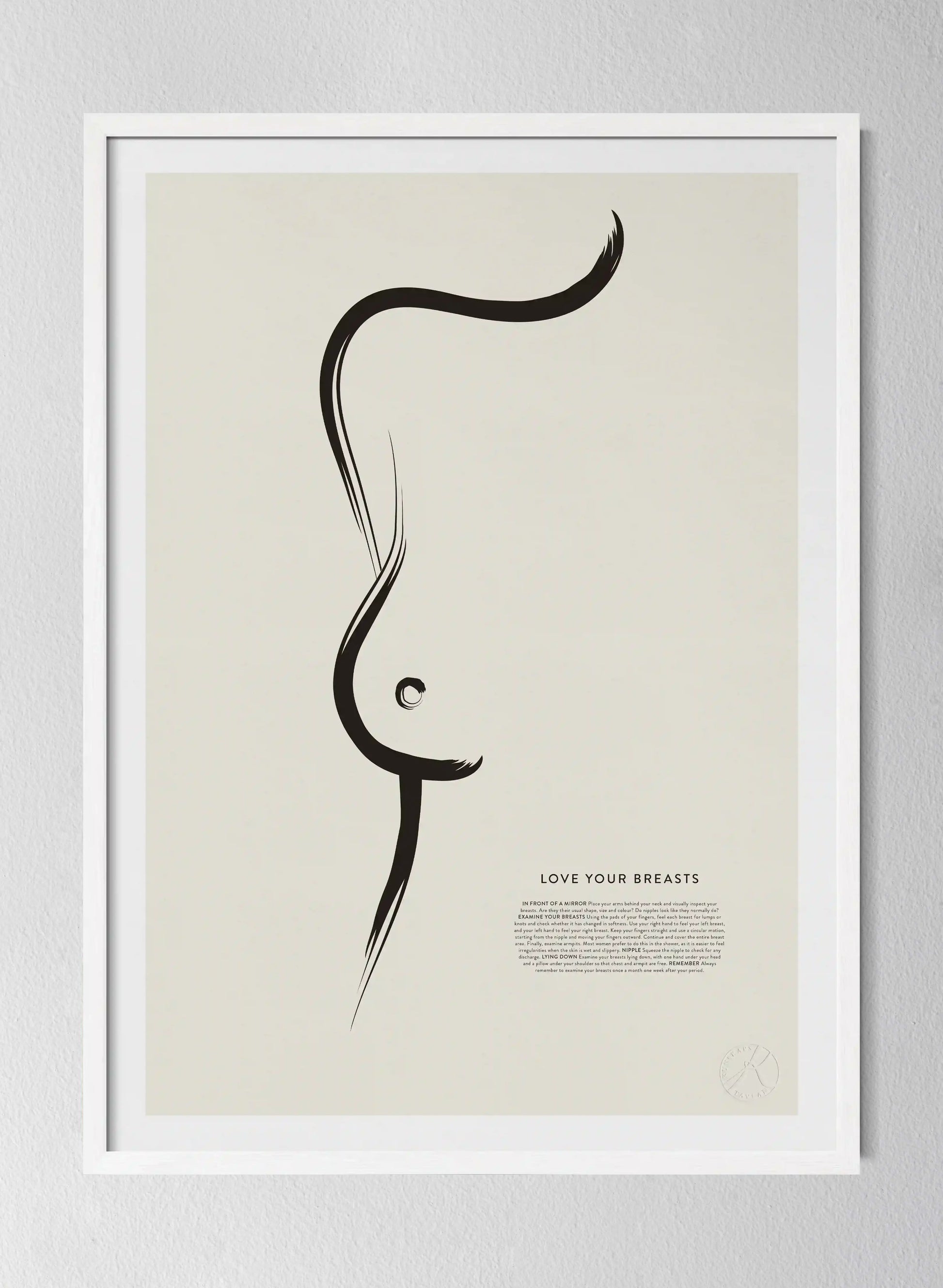 Classic White Pinewood Frame