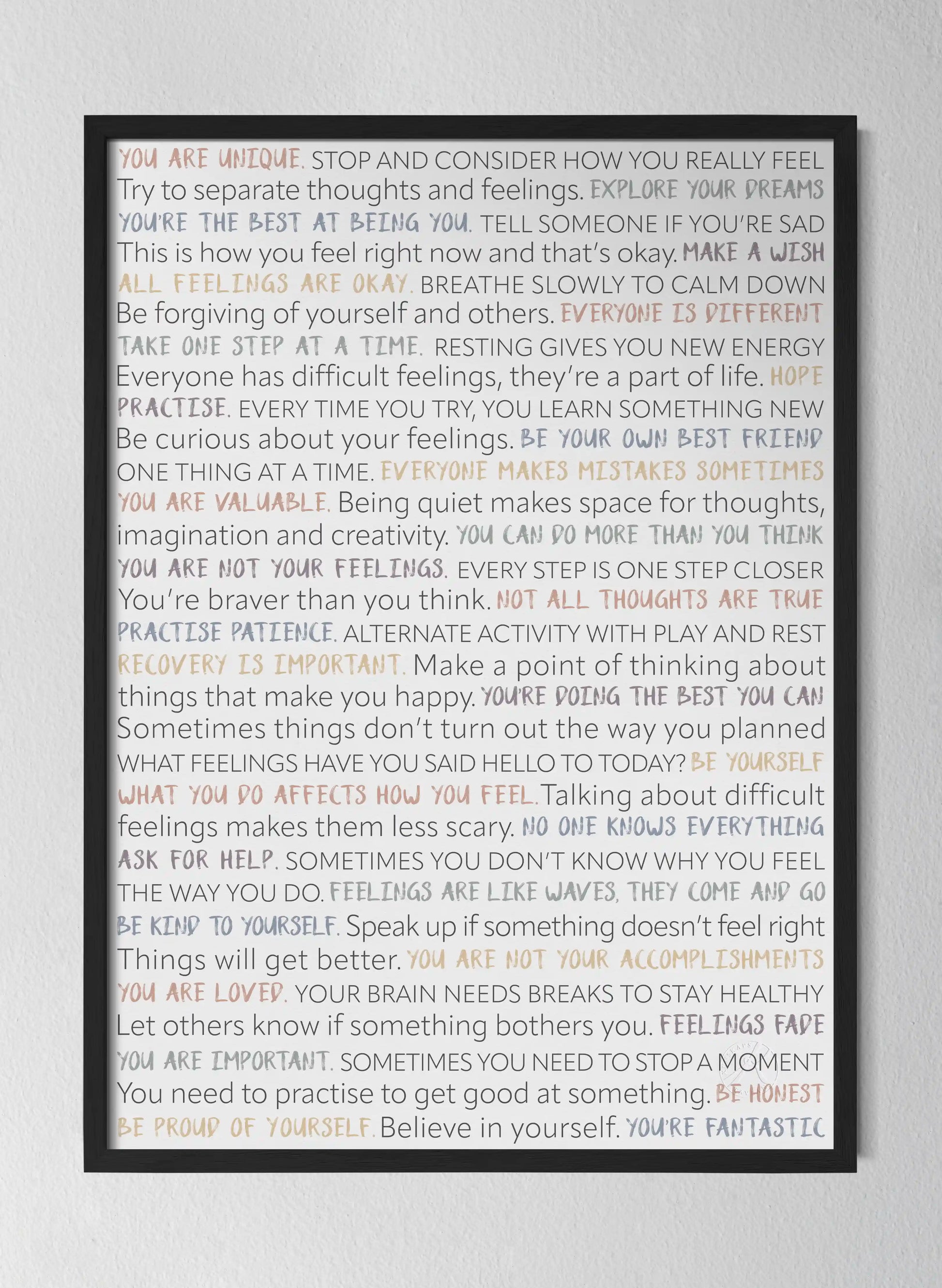 Classic Black Pinewood Frame