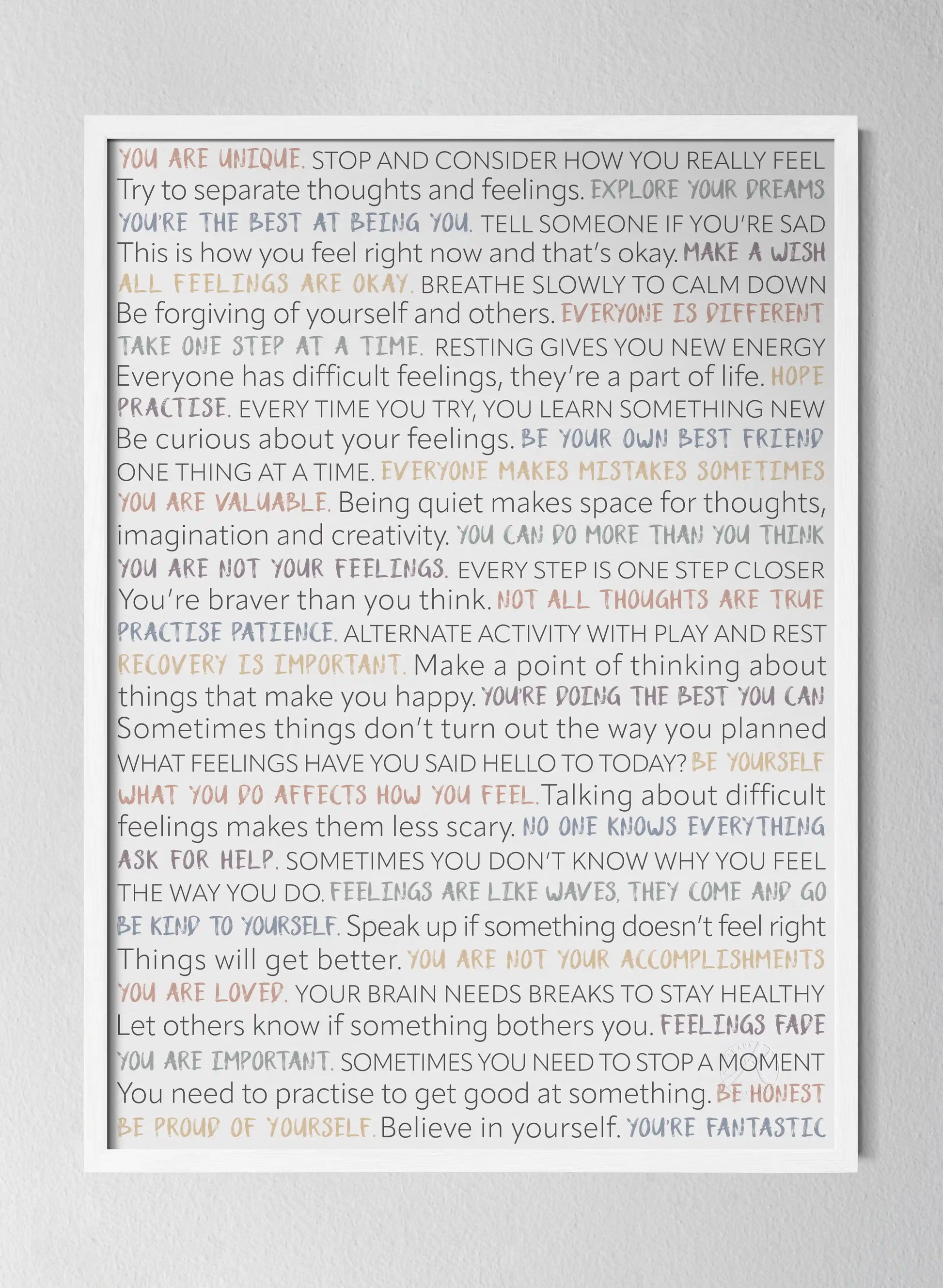 Classic White Pinewood Frame