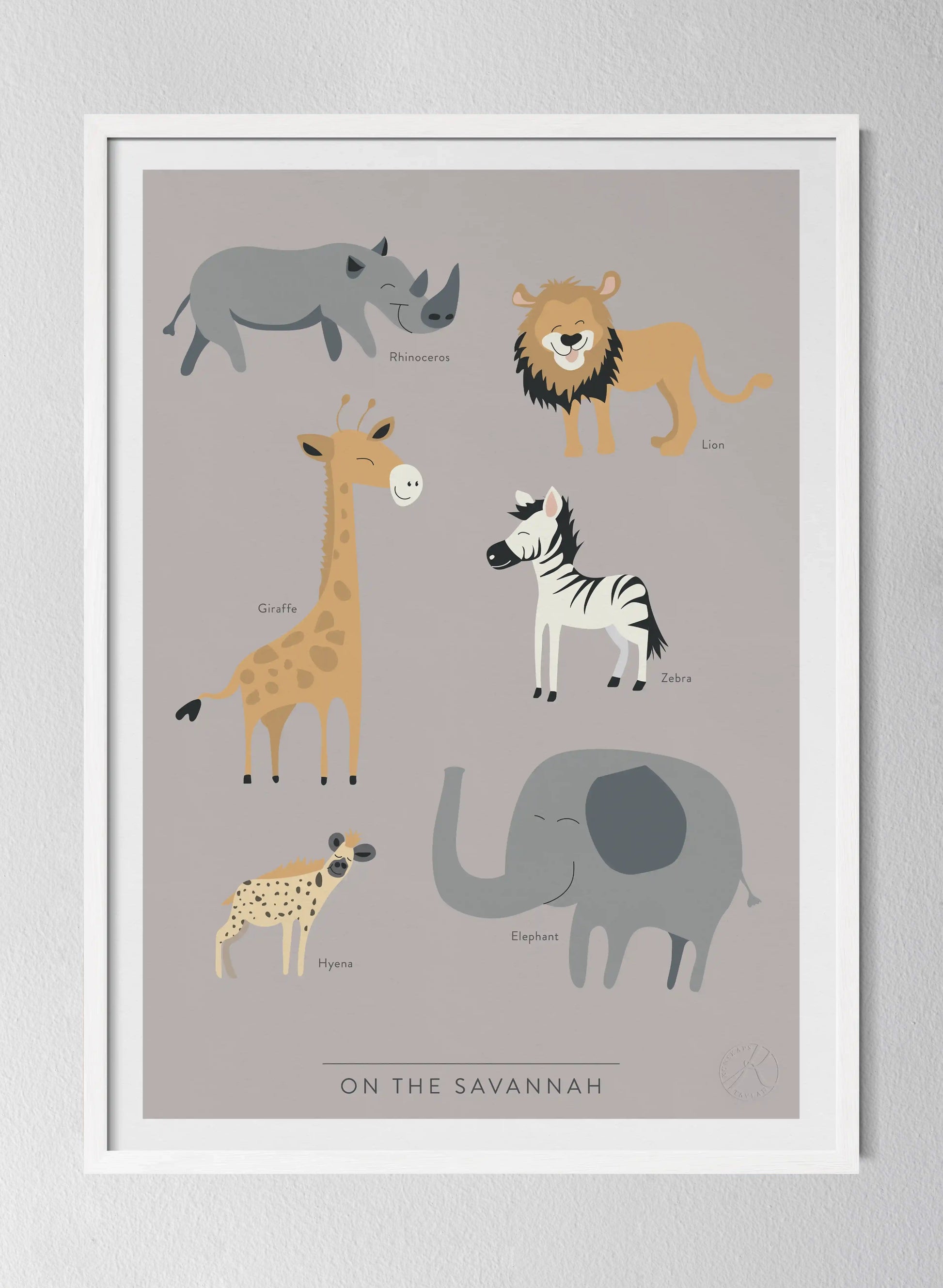 Classic White Pinewood Frame