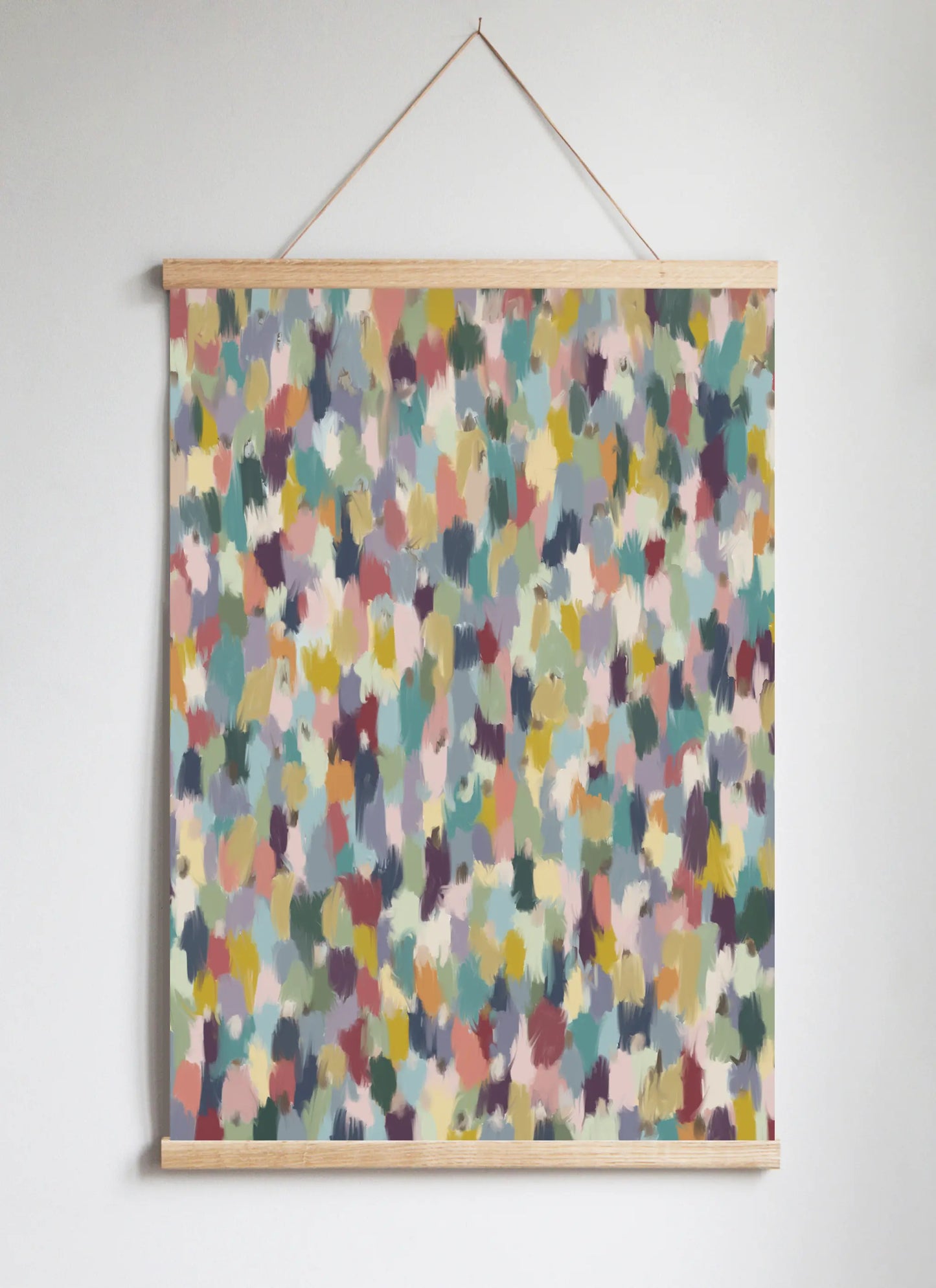 Poster Hanger in Solid Oak