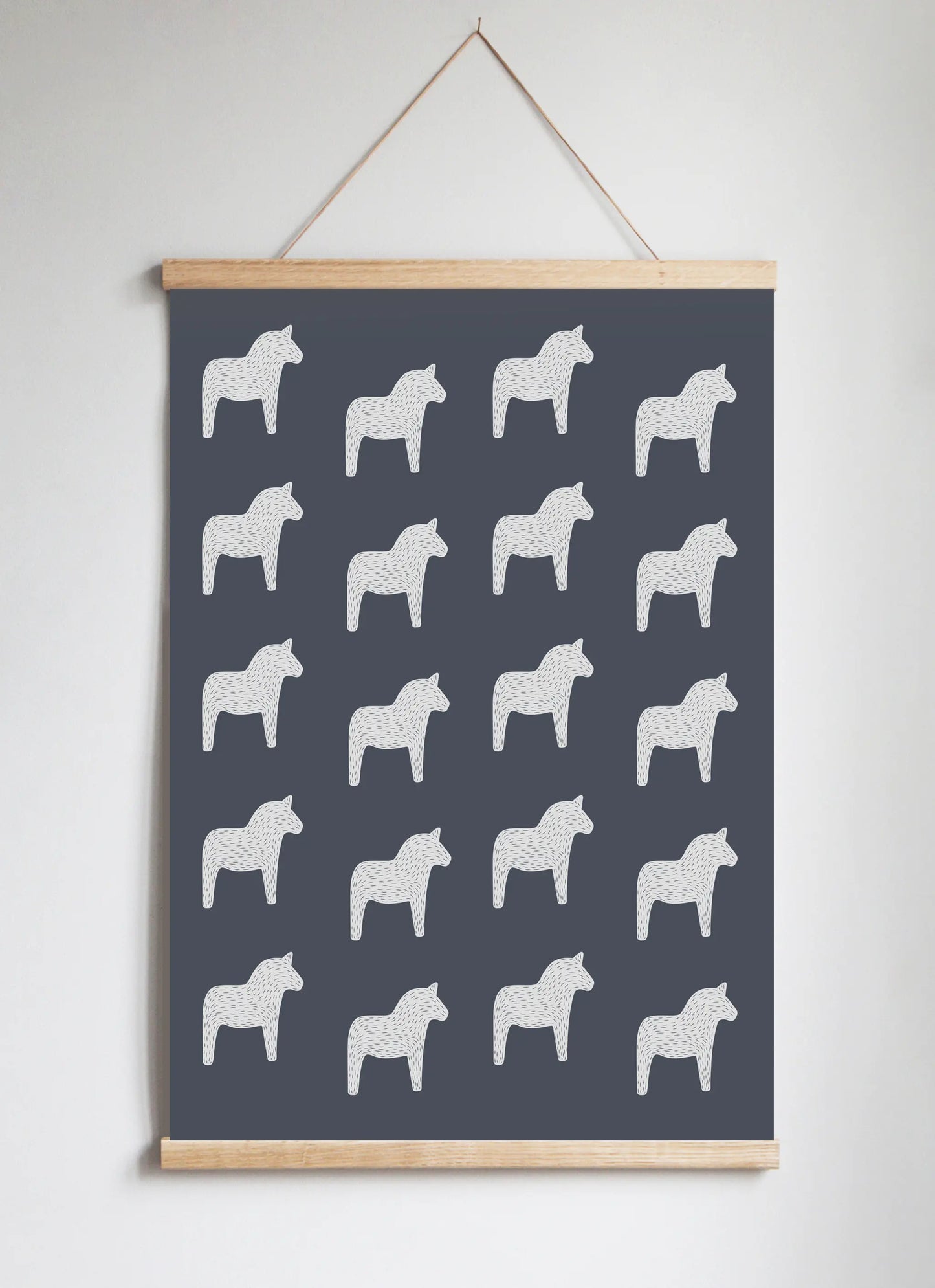 Poster Hanger in Solid Oak