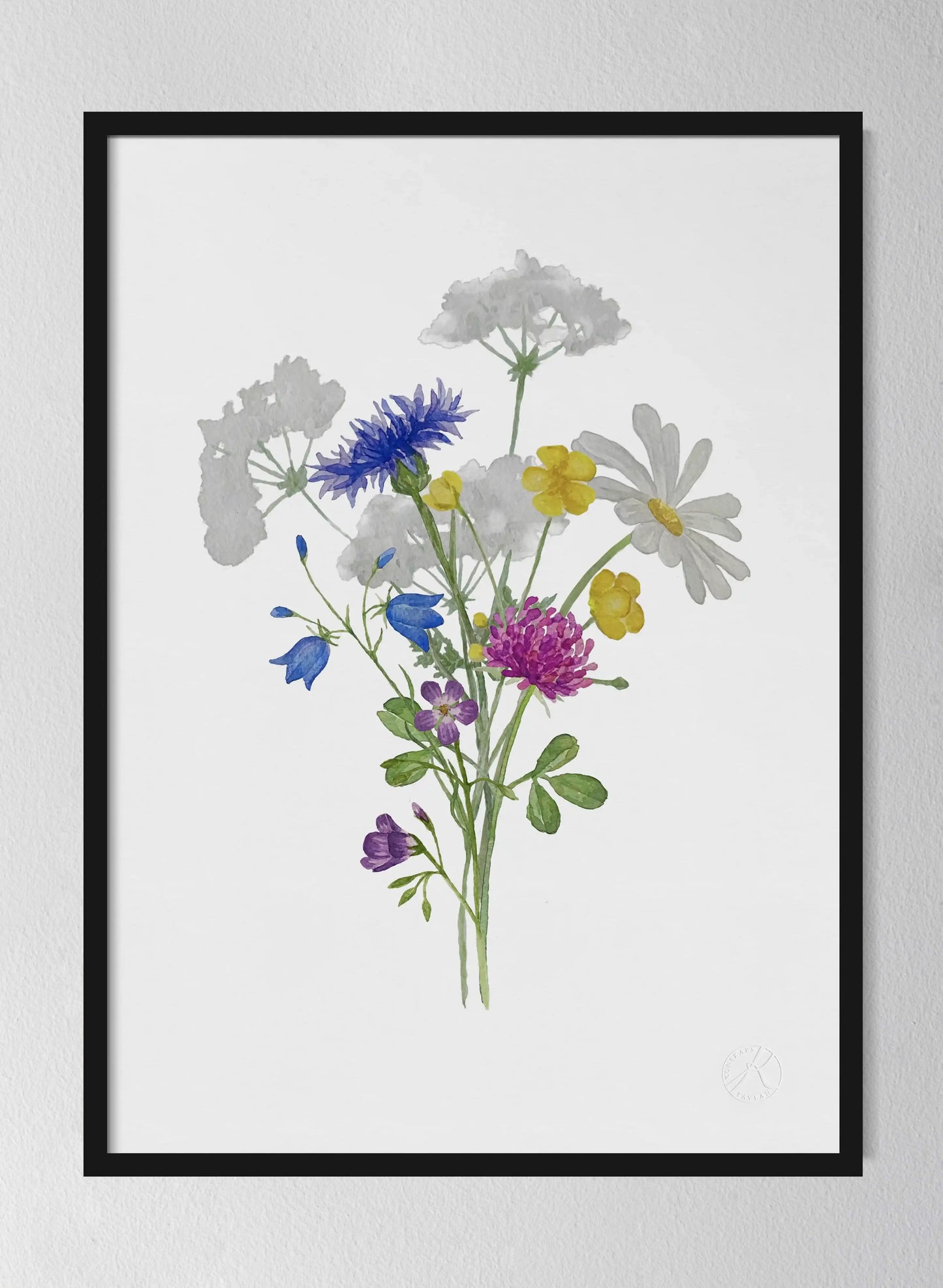 Classic Black Pinewood Frame