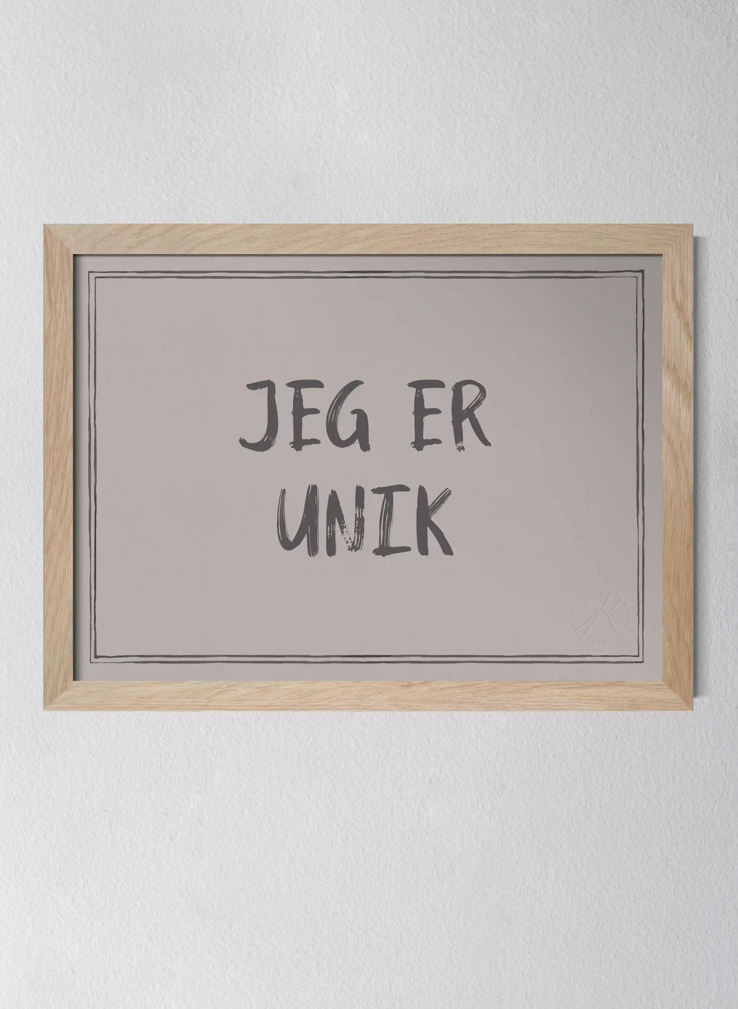 Classic Oak Frame Misty Blush
