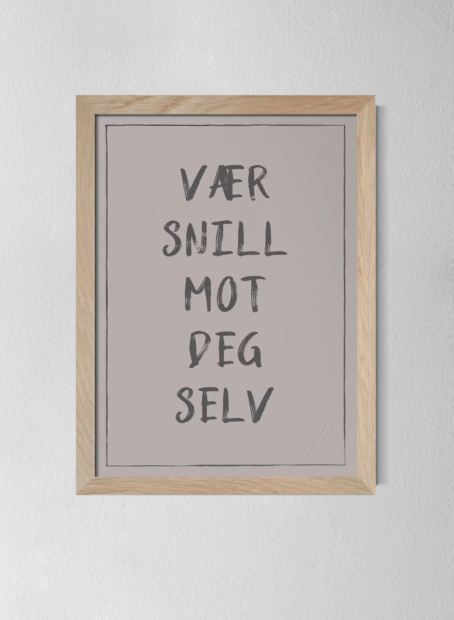 Classic Oak Frame Misty Blush