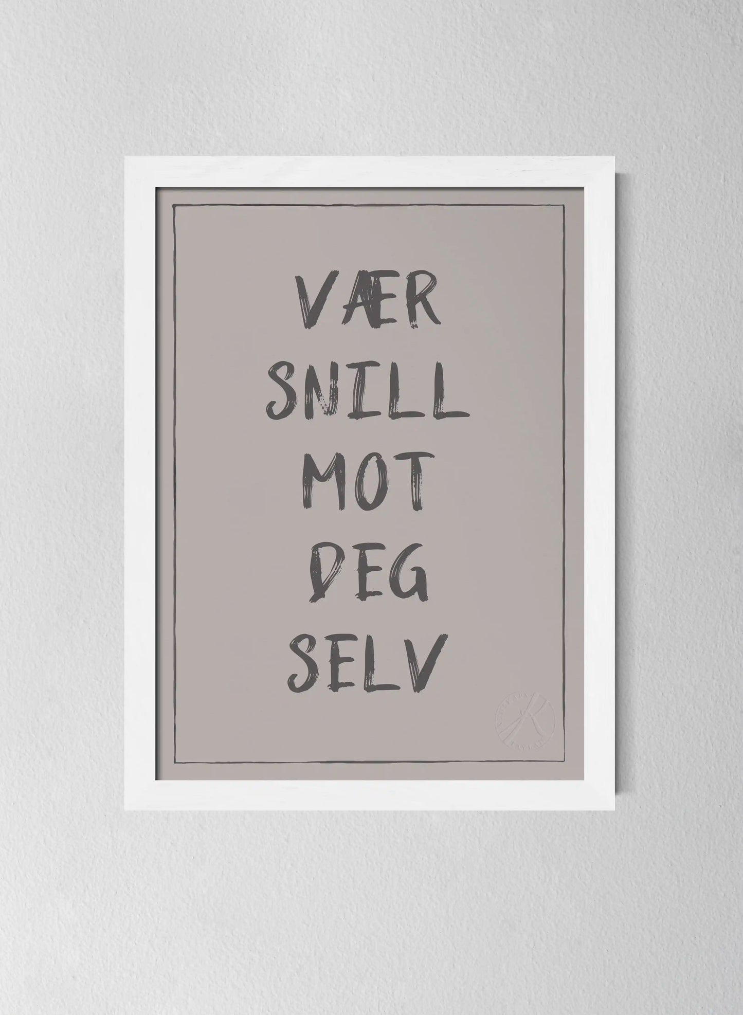 Classic White Pinewood Frame Misty Blush