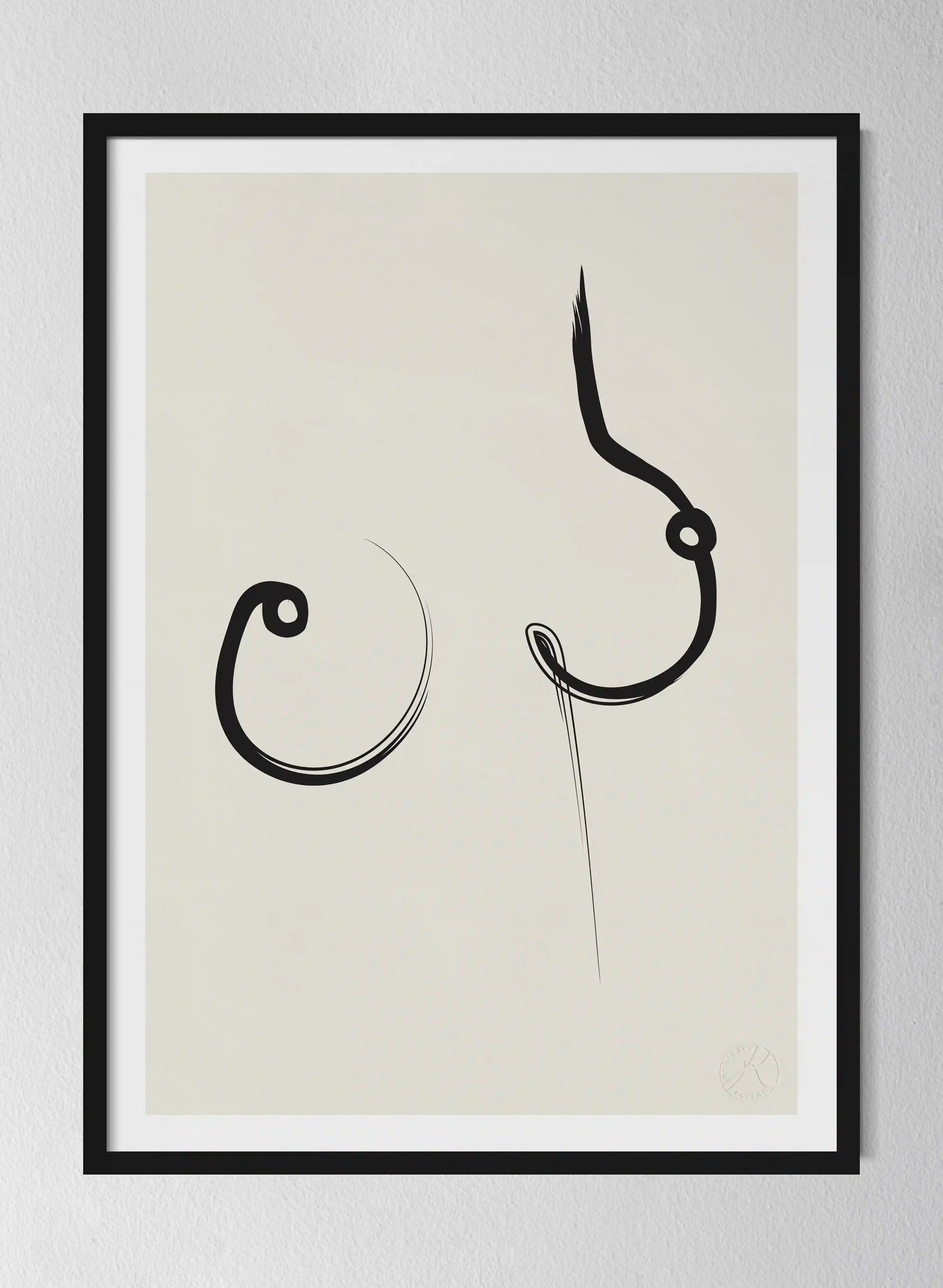 Classic Black Pinewood Frame