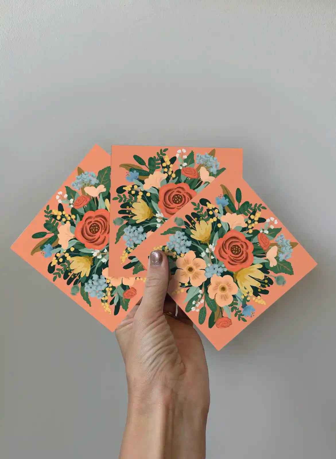 Orange buket, 3-pak