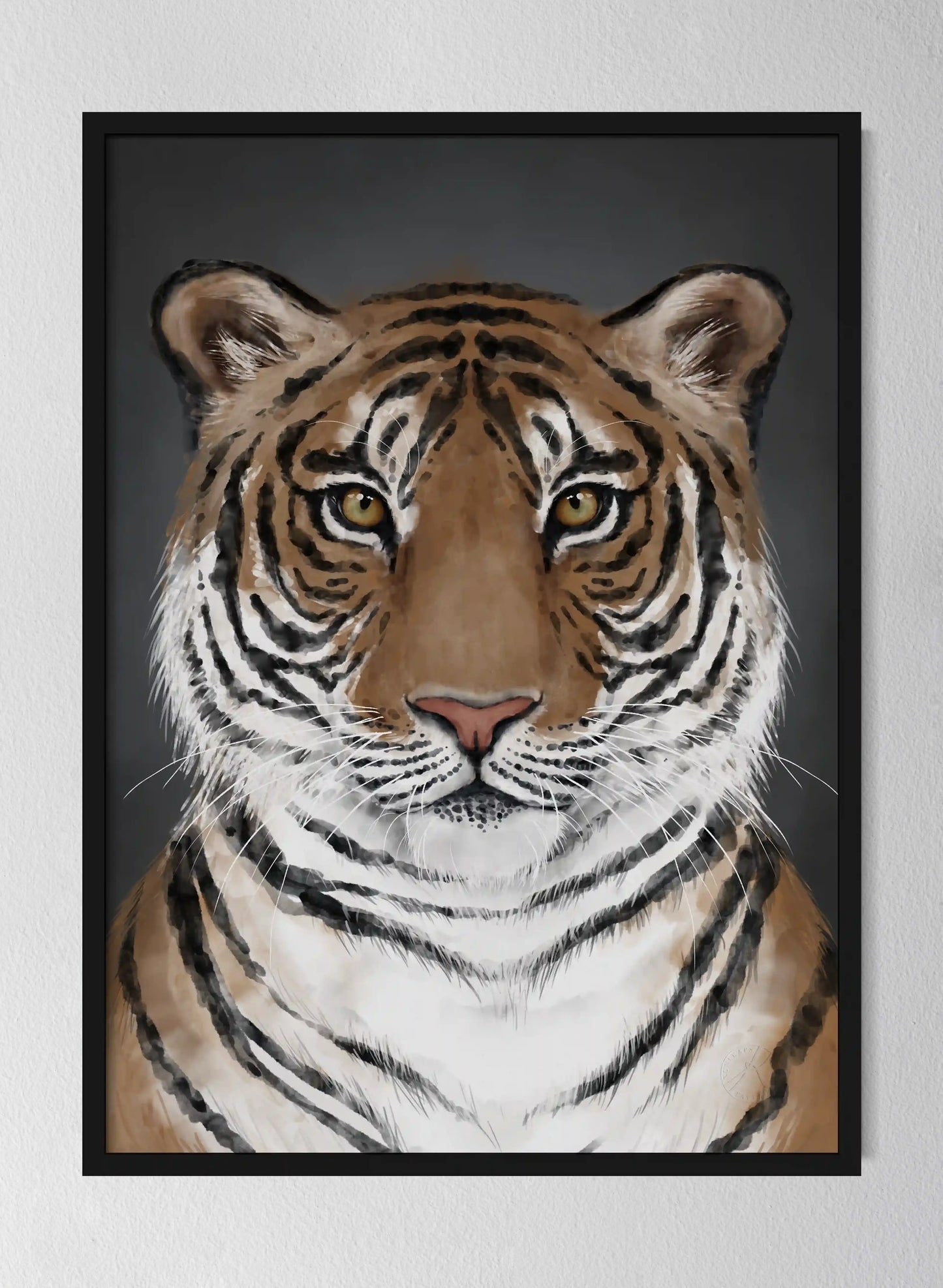Classic Black Pinewood Frame