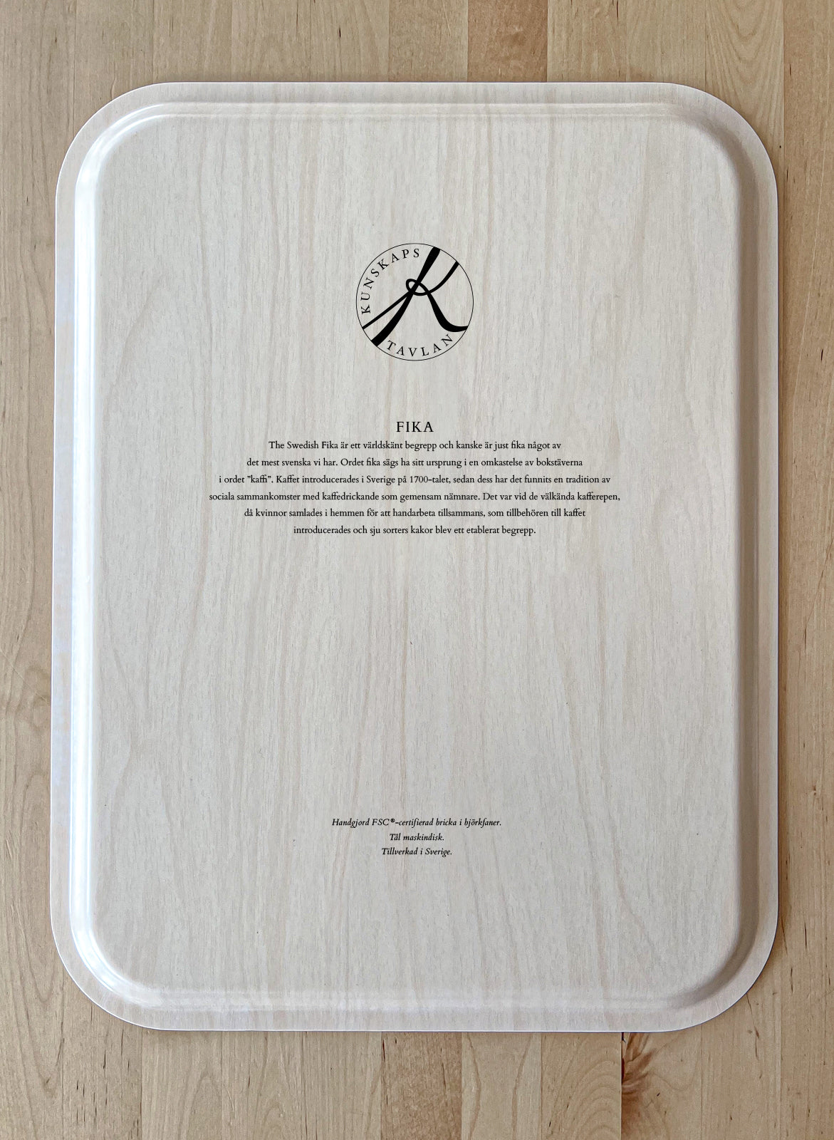 Tray Fika - In Swedish
