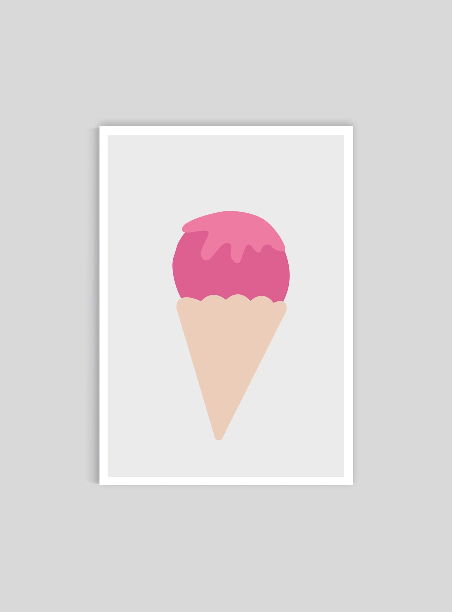 Färgen Cerise - Mini print A5 - Kunskapstavlan