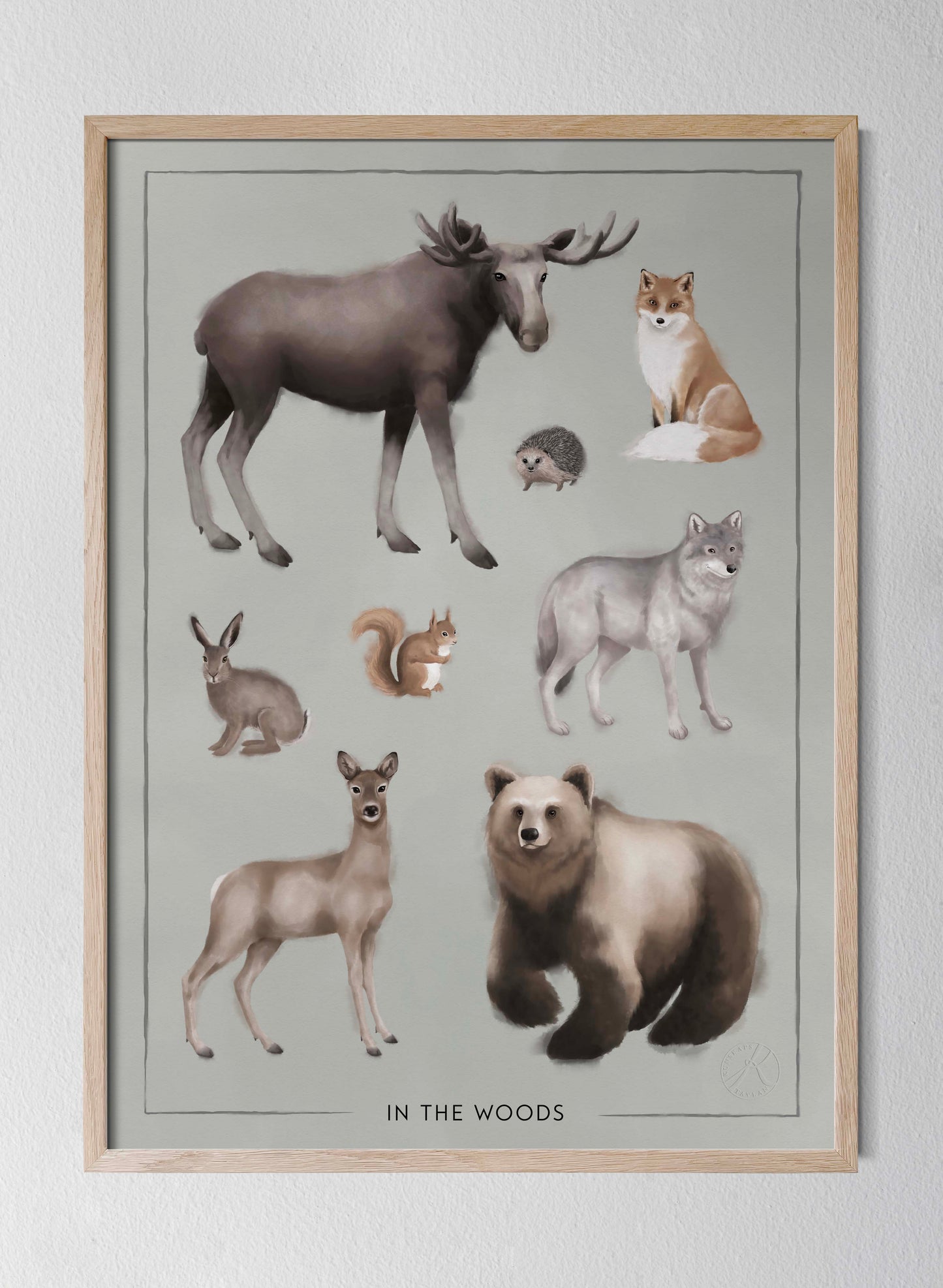 Classic Oak Frame