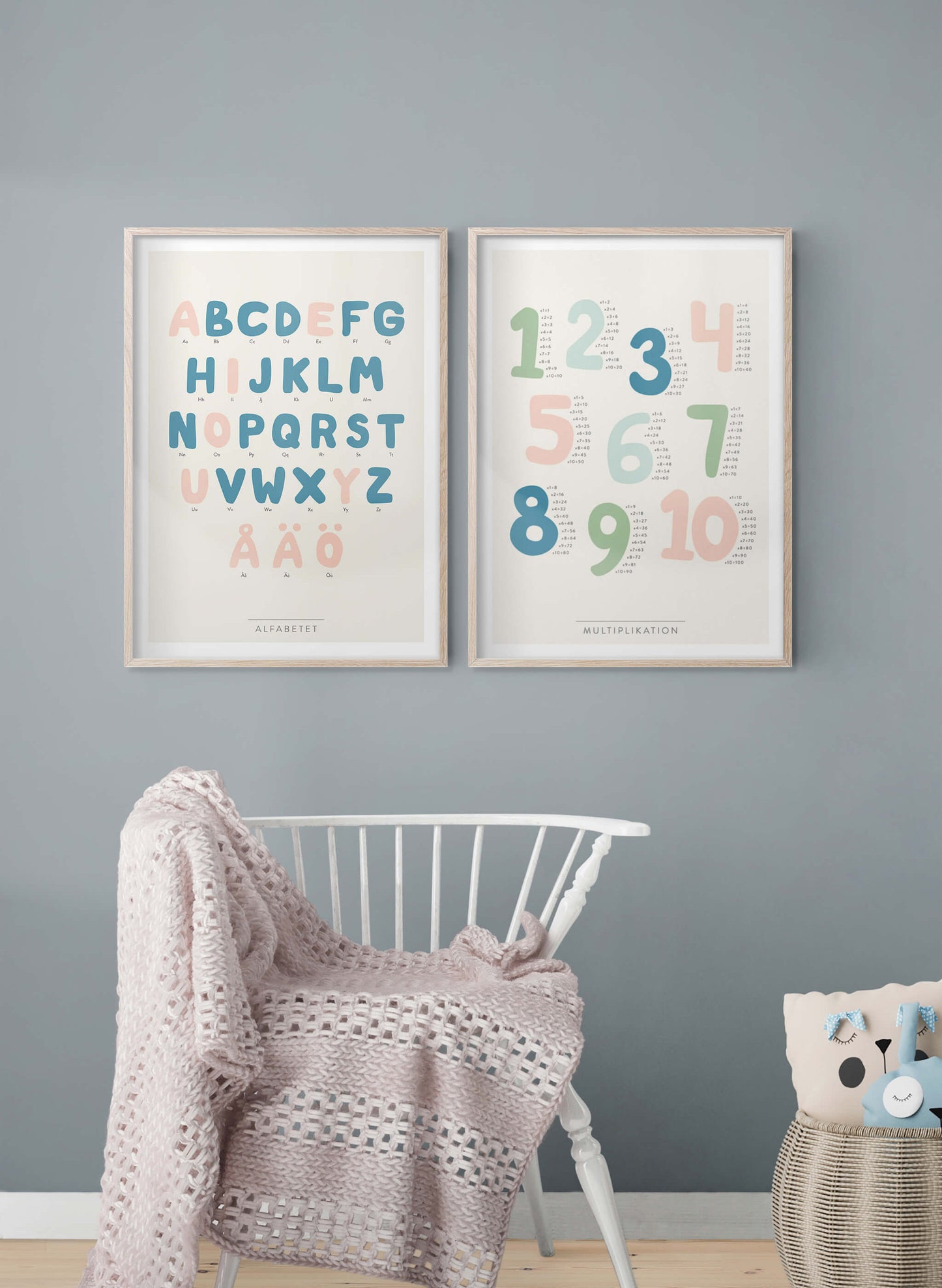 Alfabetet - The Alphabet in Swedish