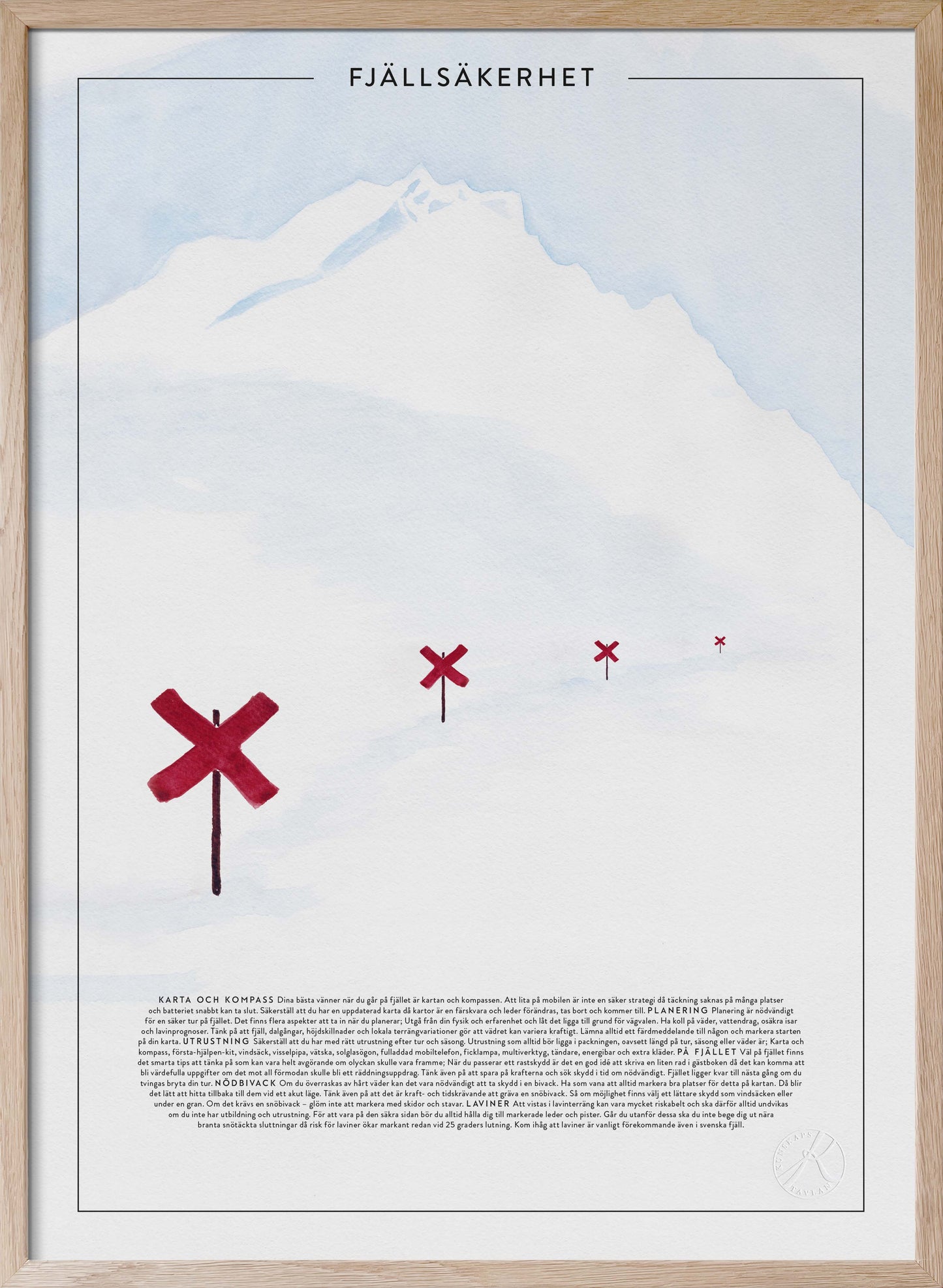 Fjällsäkerhet - Mountain Safety in Swedish