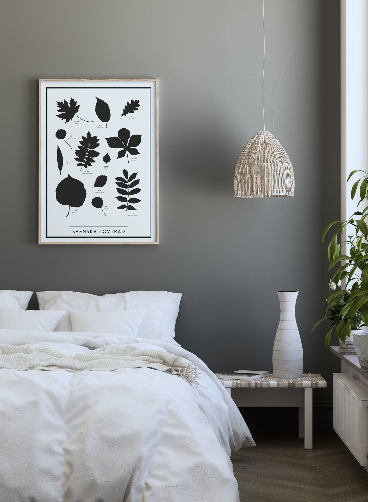 Svenska lövträd - Swedish Leaves in Swedish
