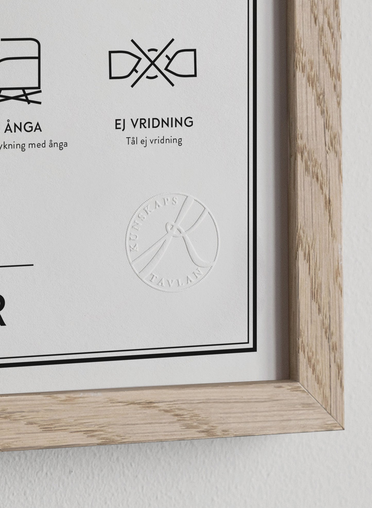 Tvättsymboler - Washing Symbols in Swedish