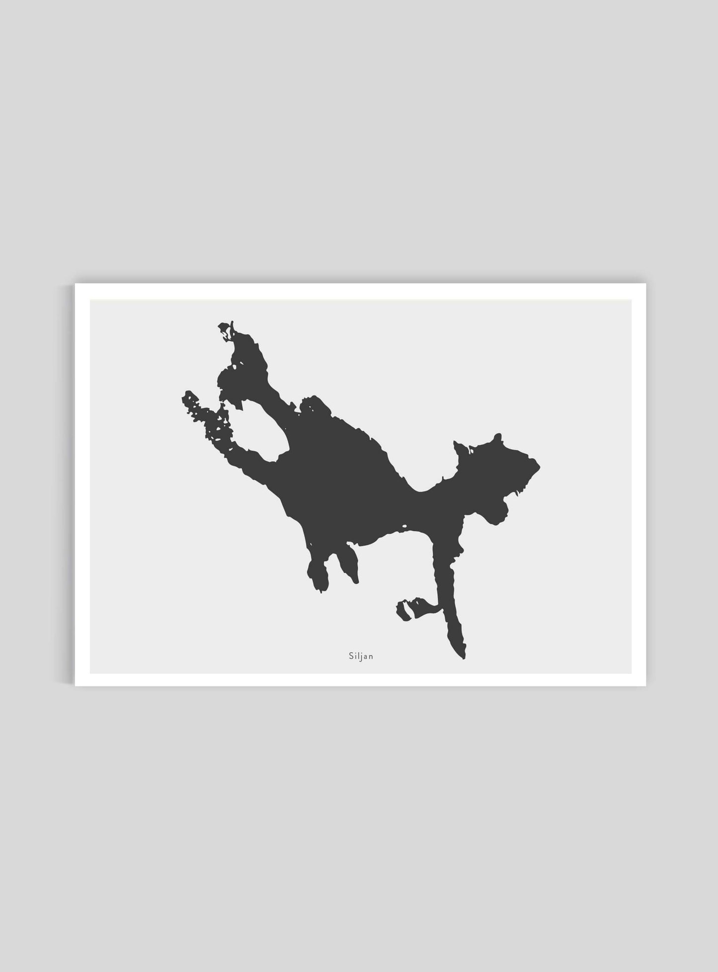 Siljan - Mini print A5 - Kunskapstavlan