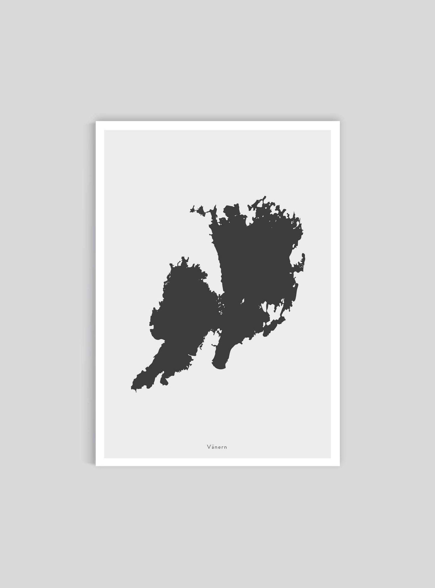 Vänern - Mini print A5 - Kunskapstavlan