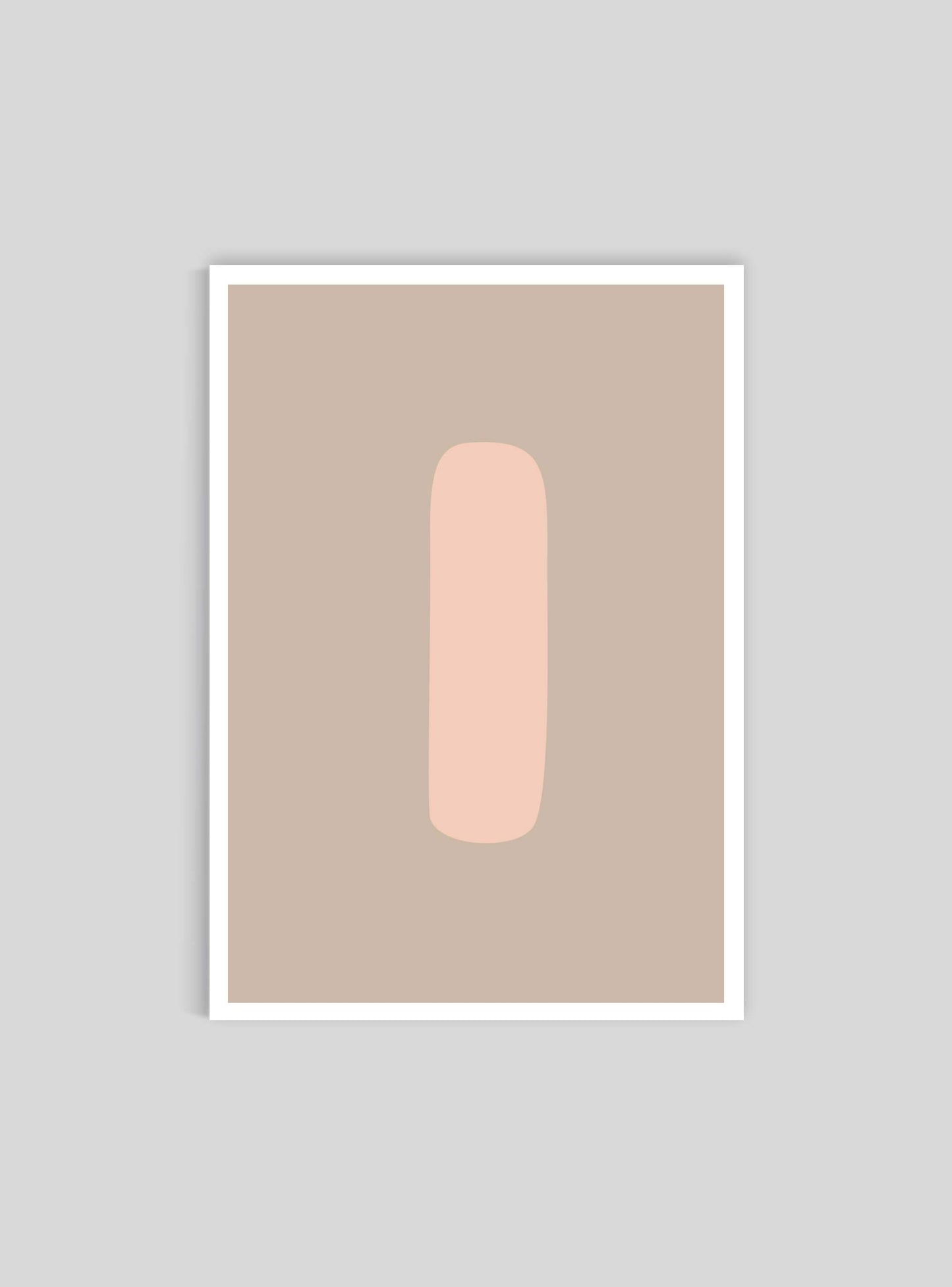 Bokstaven I - Mini print A5 - Kunskapstavlan
