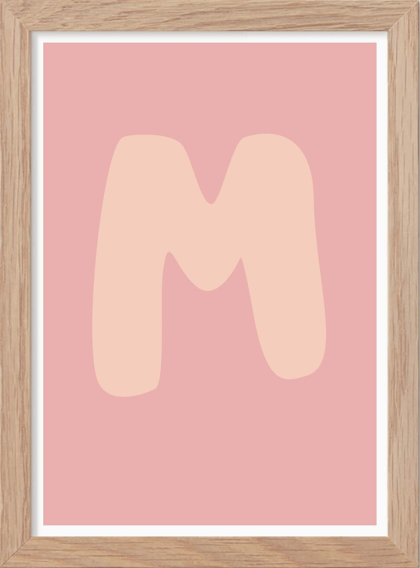 Bokstaven M - Mini print A5 - Kunskapstavlan