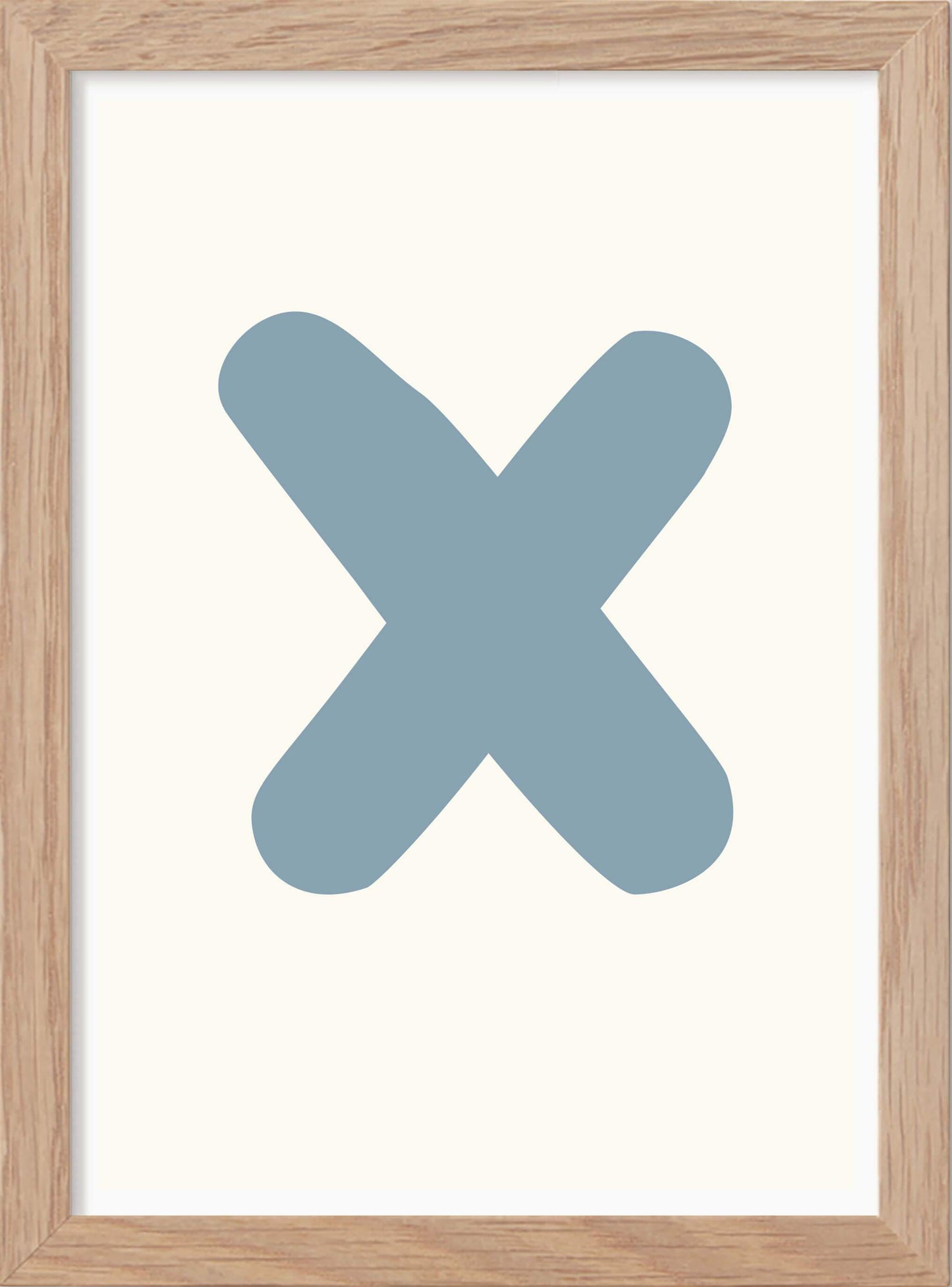 Bokstaven X - Mini print A5 - Kunskapstavlan