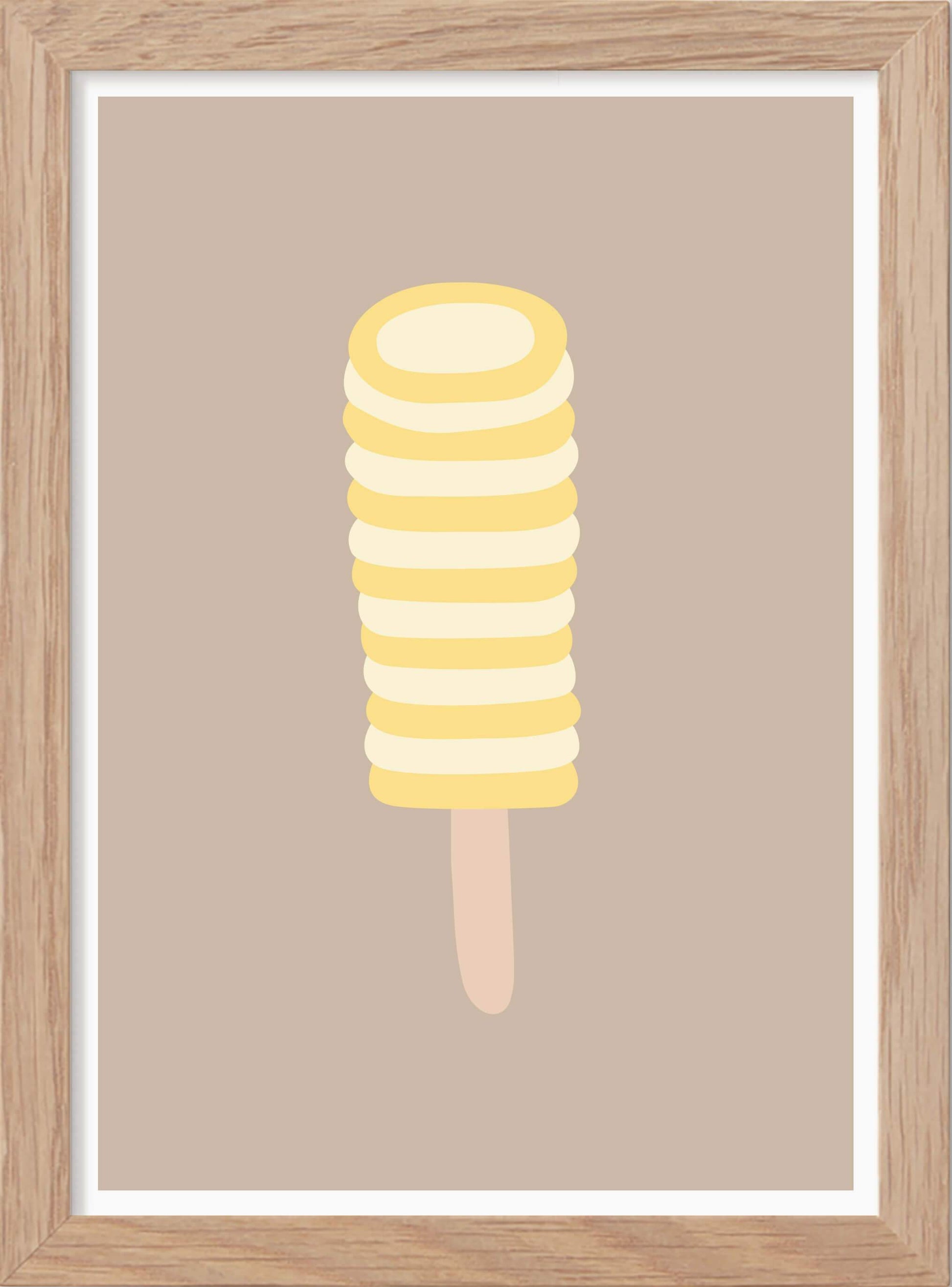 Färgen gul - Mini print A5 - Kunskapstavlan