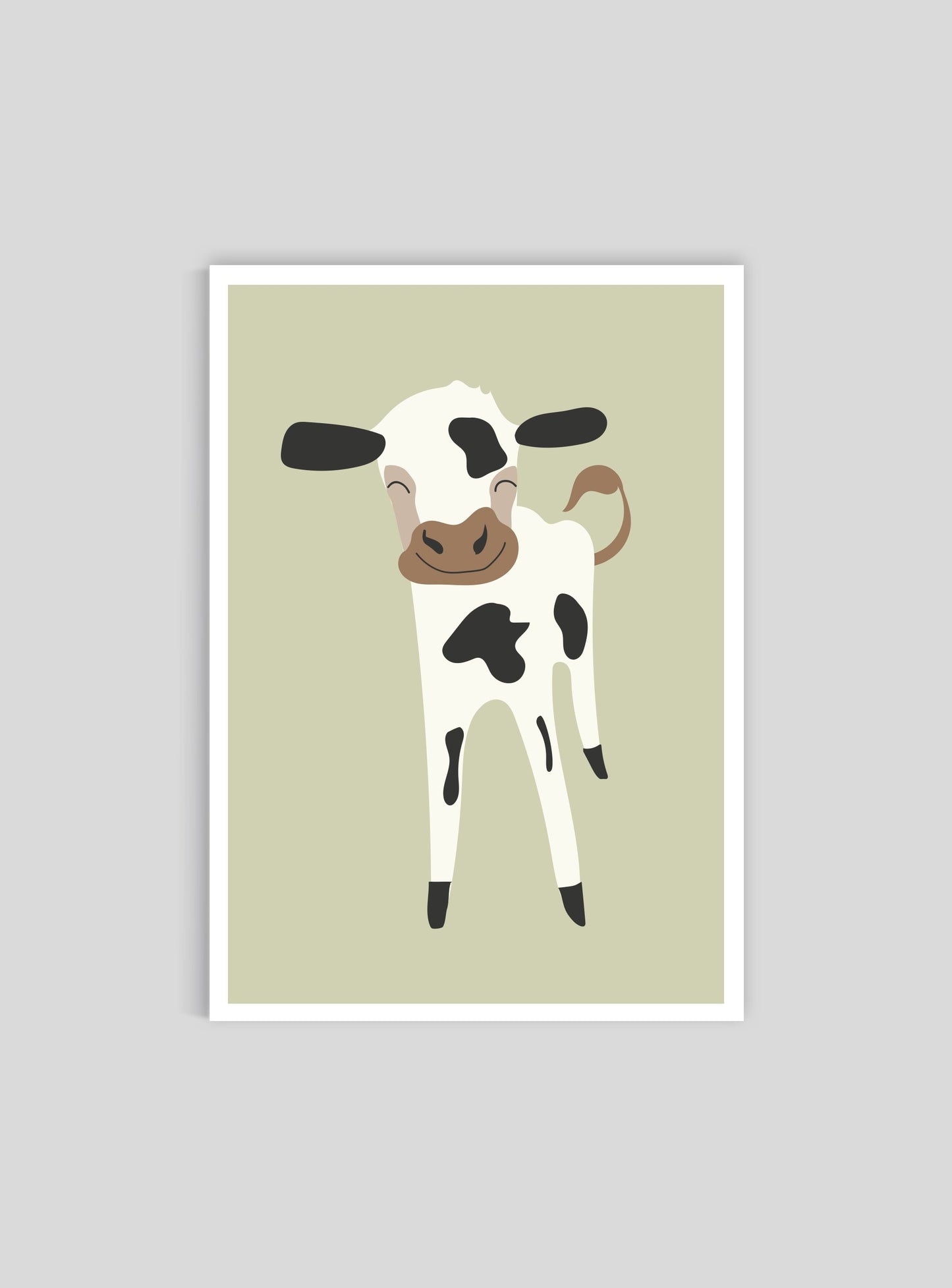 Ko - Mini print A5 - Kunskapstavlan