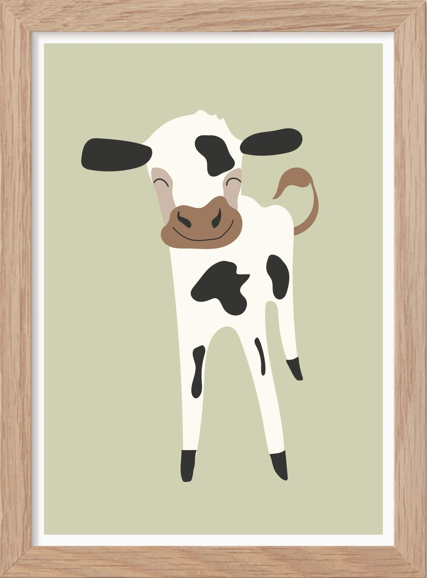 Ko - Mini print A5 - Kunskapstavlan
