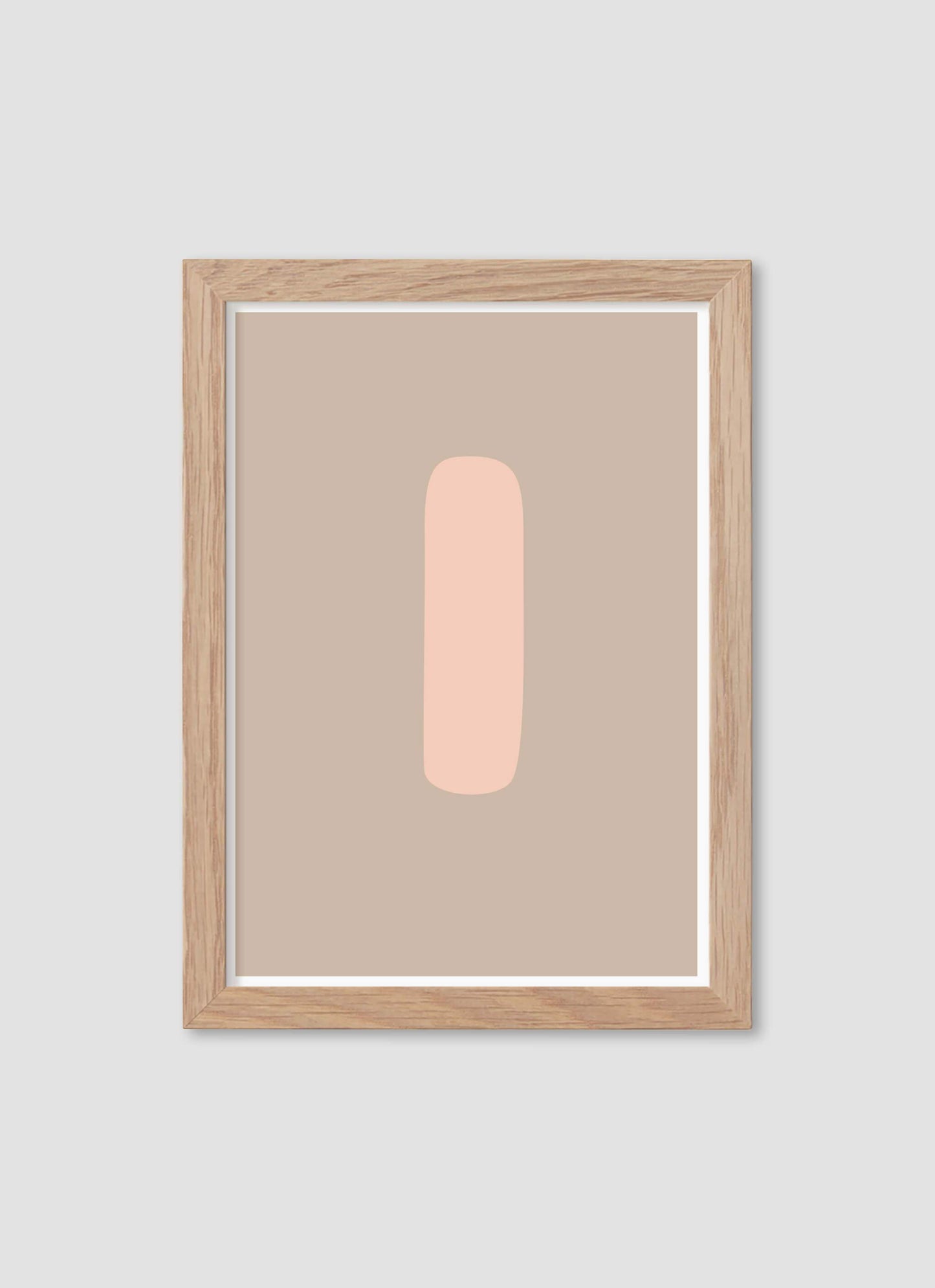 Bokstaven I - Mini print A5 - Kunskapstavlan