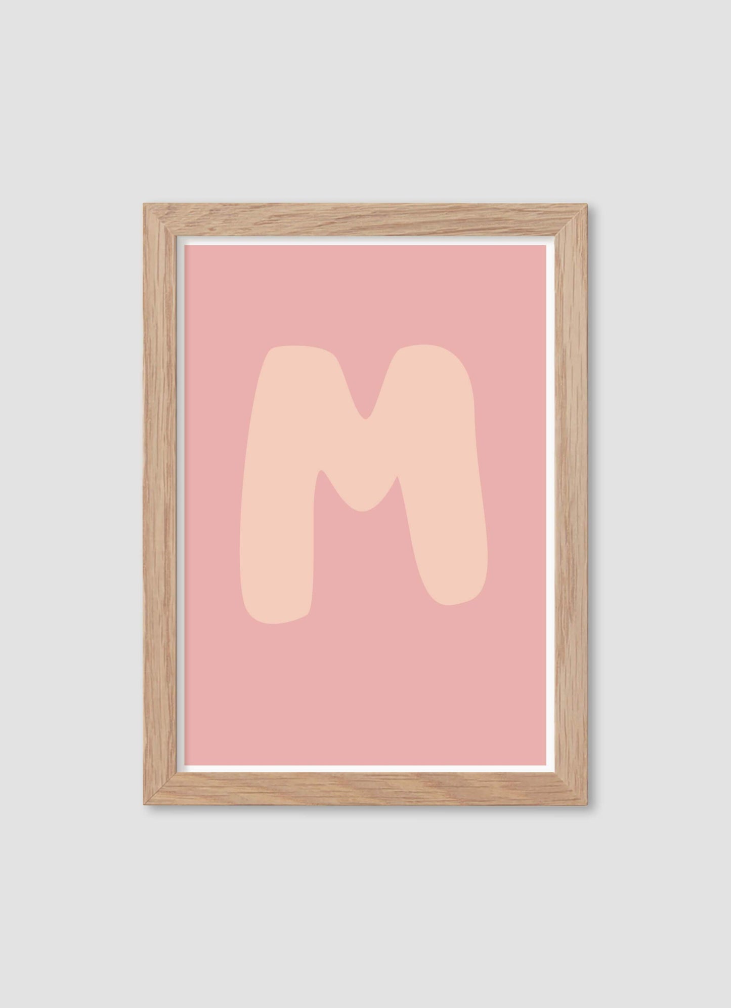 Bokstaven M - Mini print A5 - Kunskapstavlan