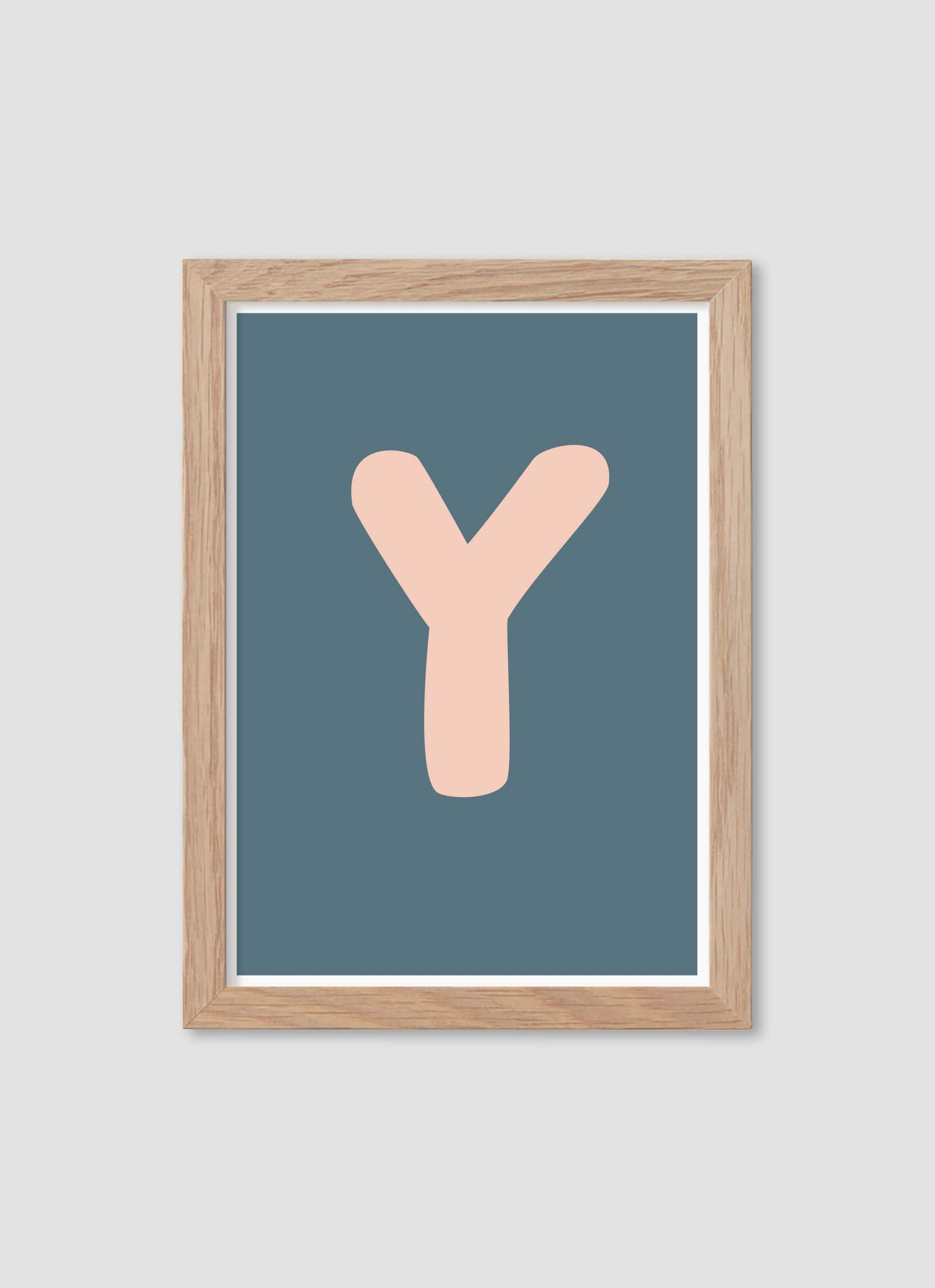 Bokstaven Y - Mini print A5 - Kunskapstavlan