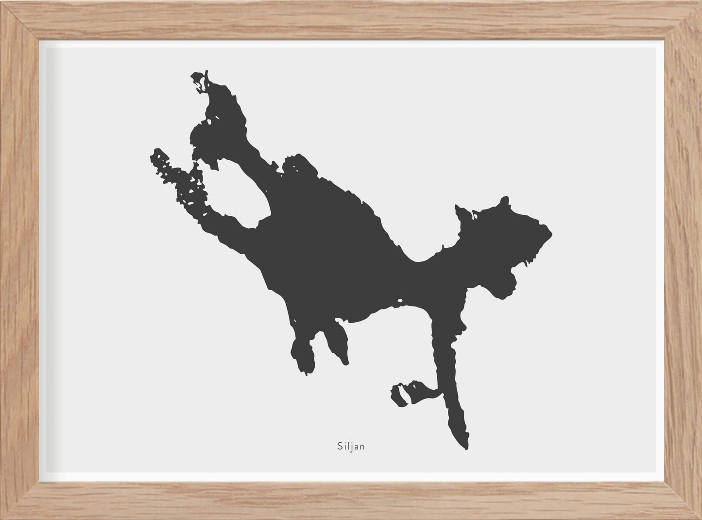 Siljan - Mini print A5 - Kunskapstavlan