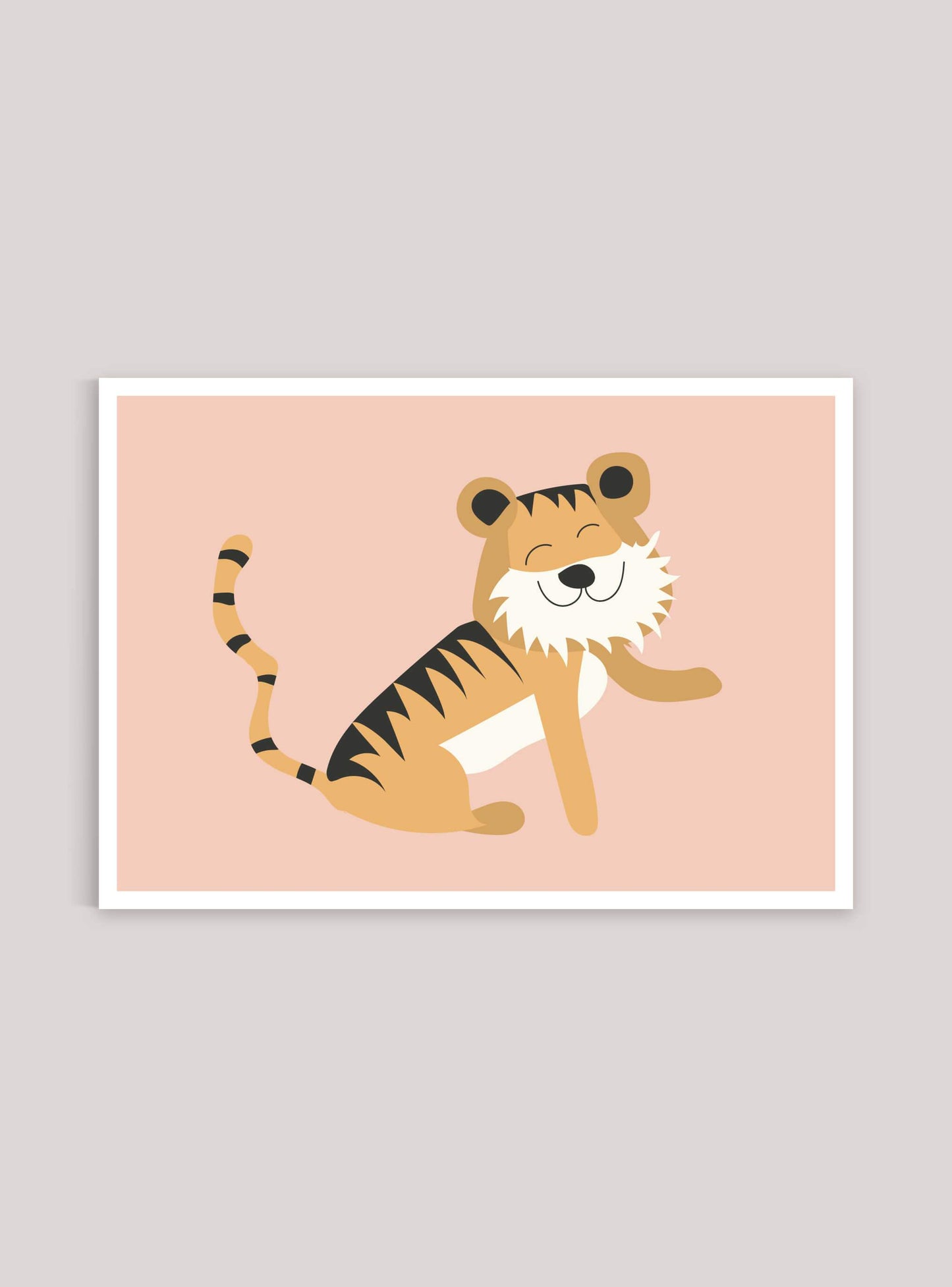 Tiger - Mini print A5 - Kunskapstavlan