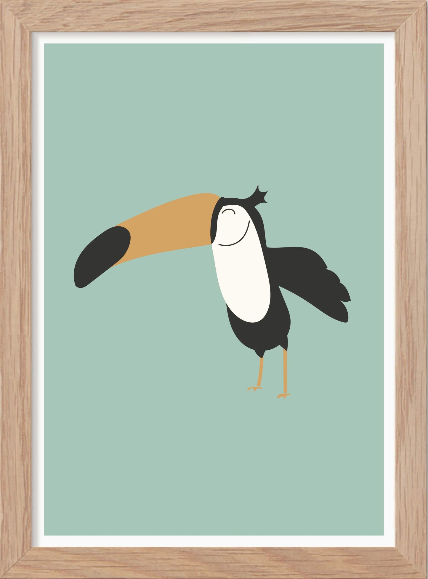 Tukan - Mini print A5 - Kunskapstavlan