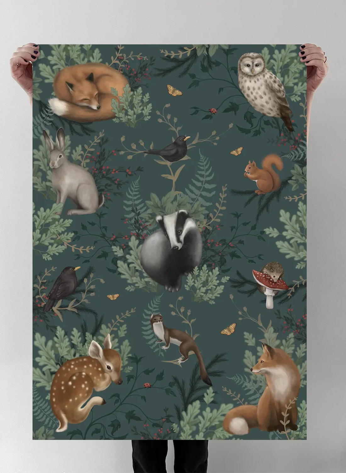 Calming Woods – the artwork that lets children (and adults) rest in nature’s calm