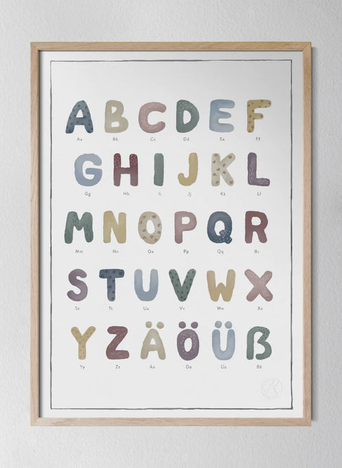 Classic Oak Frame Patterned