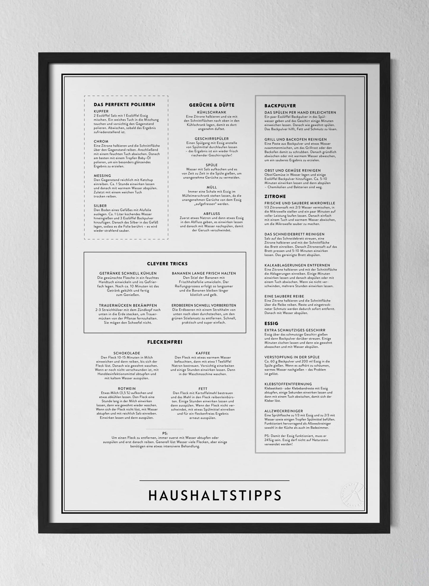 Classic Black Pinewood Frame