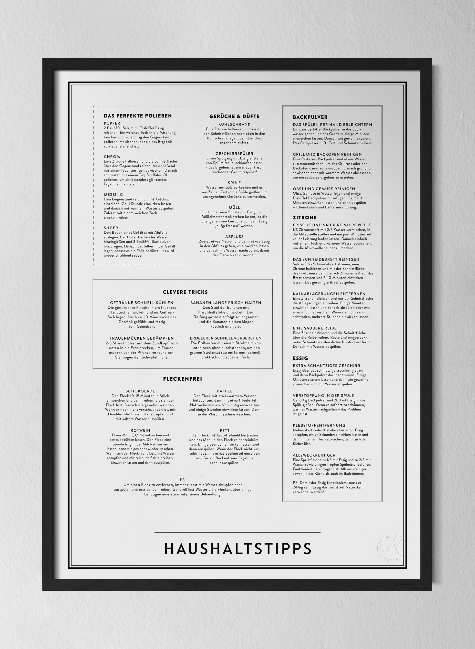 Classic Black Pinewood Frame