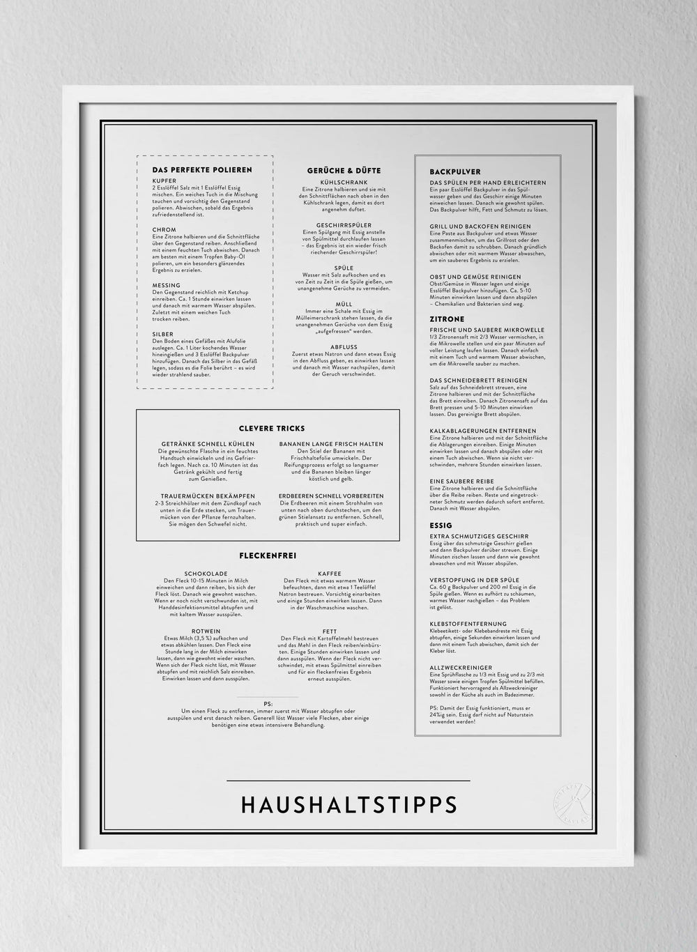 Haushaltstipps