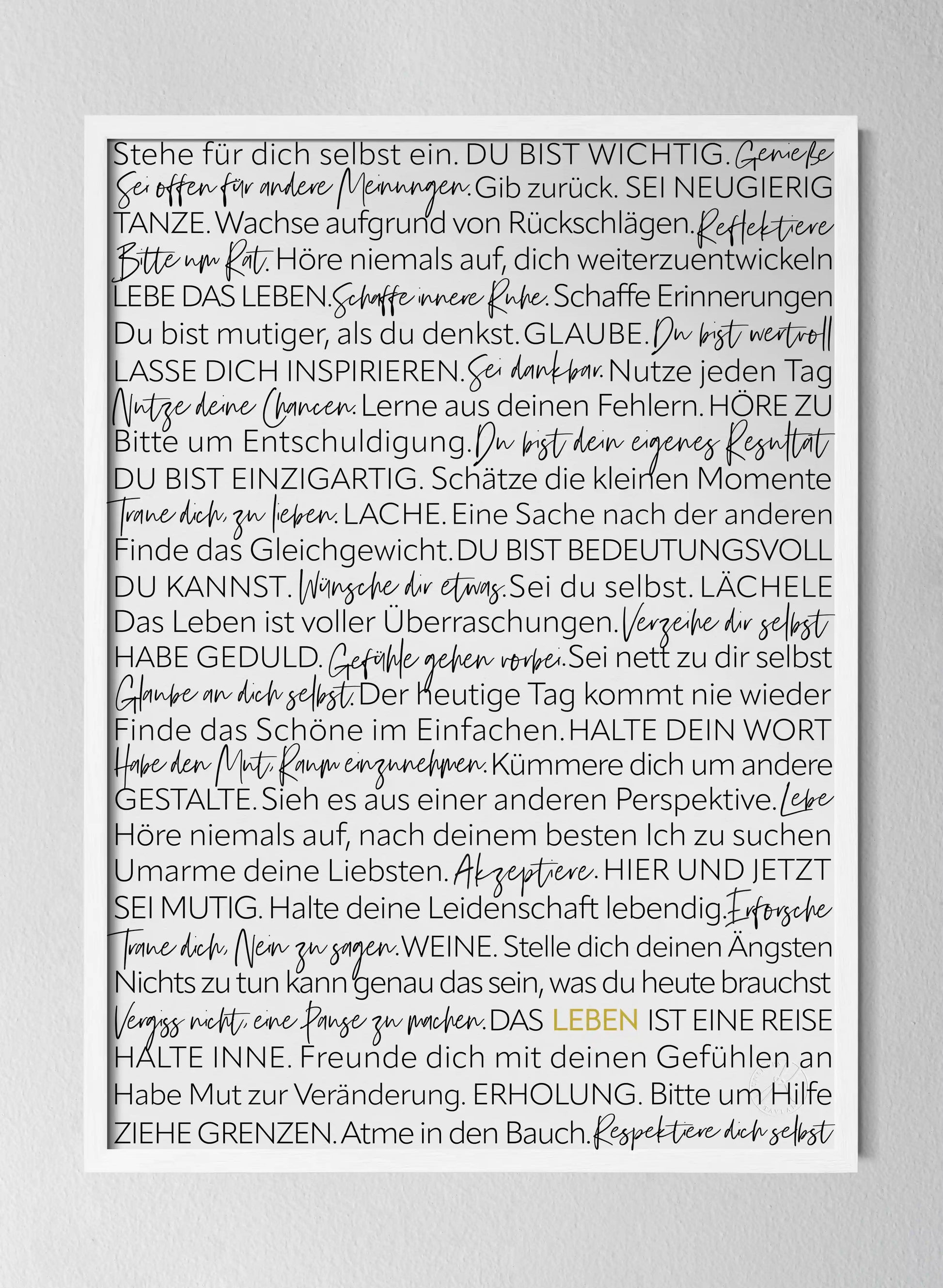 Classic White Pinewood Frame