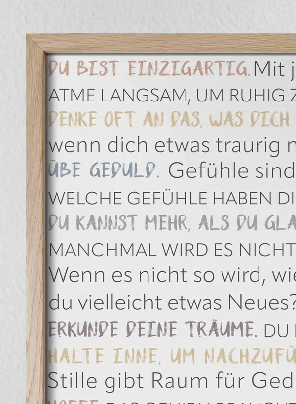 Meine Worte an dich