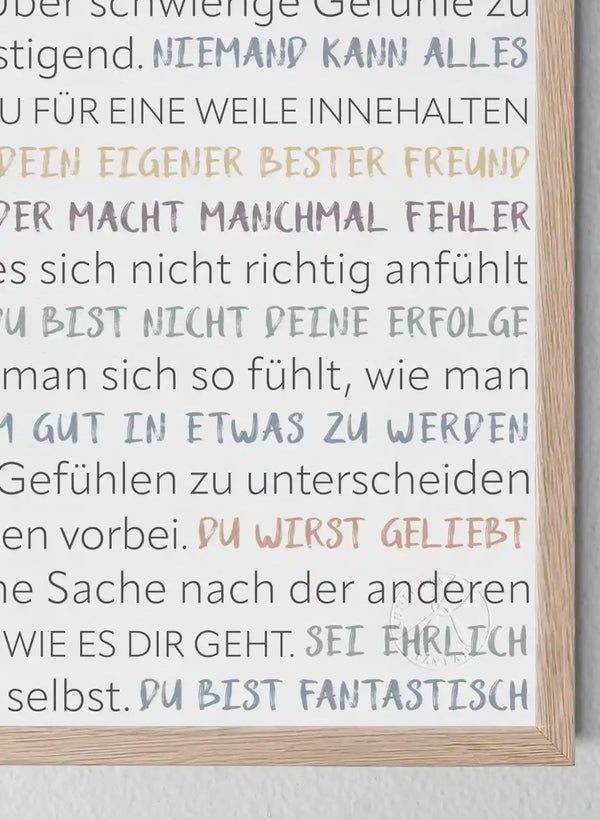 Meine Worte an dich
