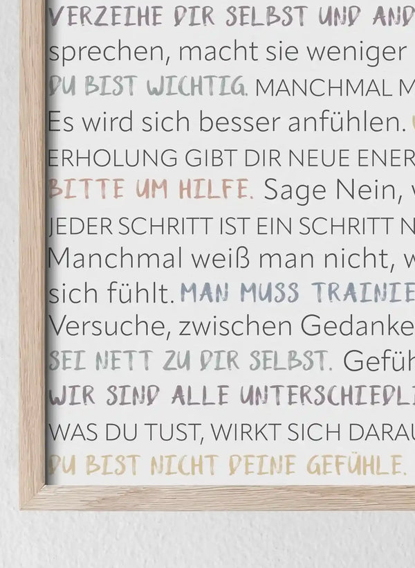 Meine Worte an dich