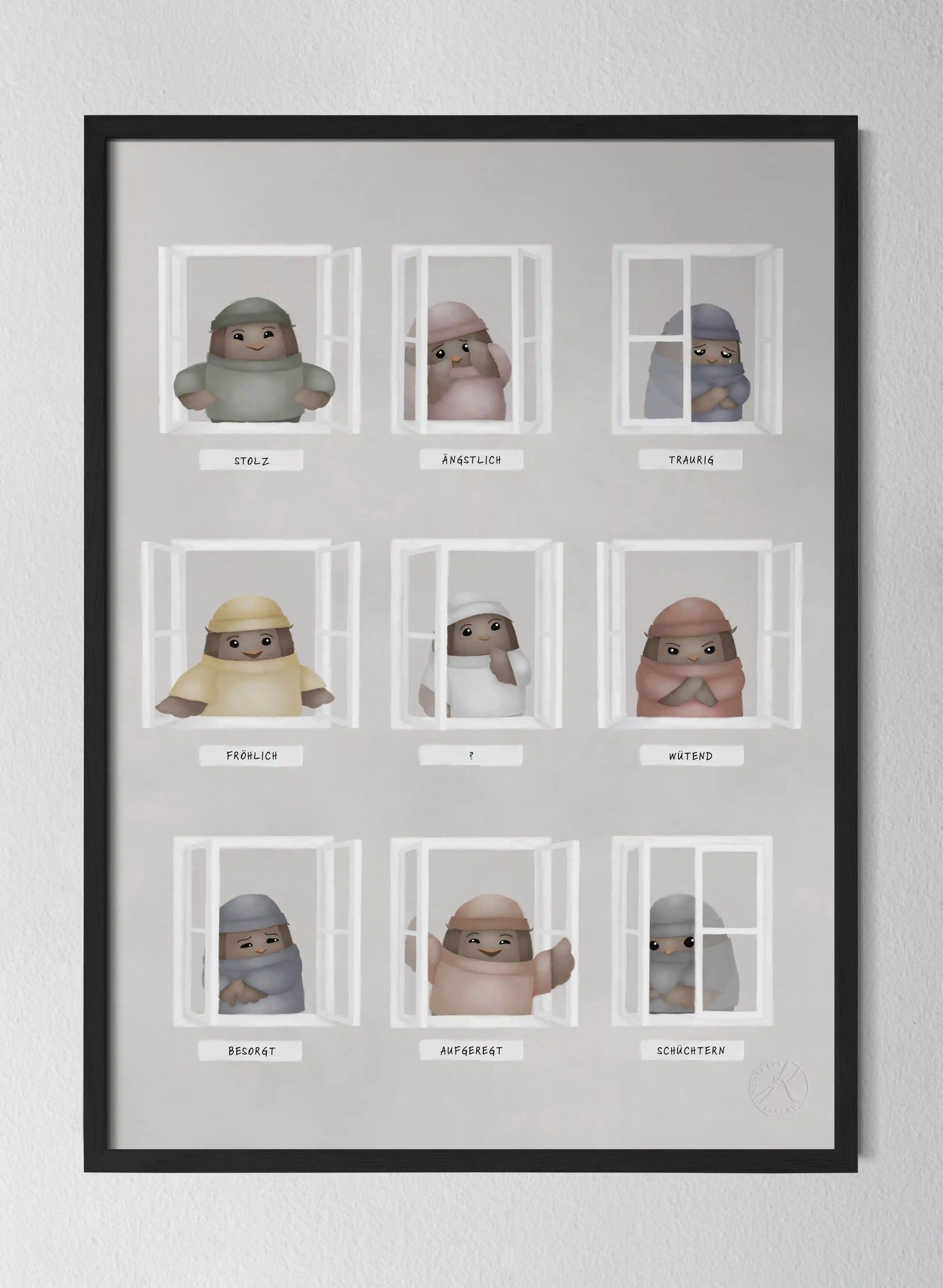 Classic Black Pinewood Frame