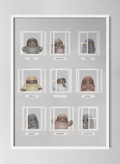 Classic White Pinewood Frame