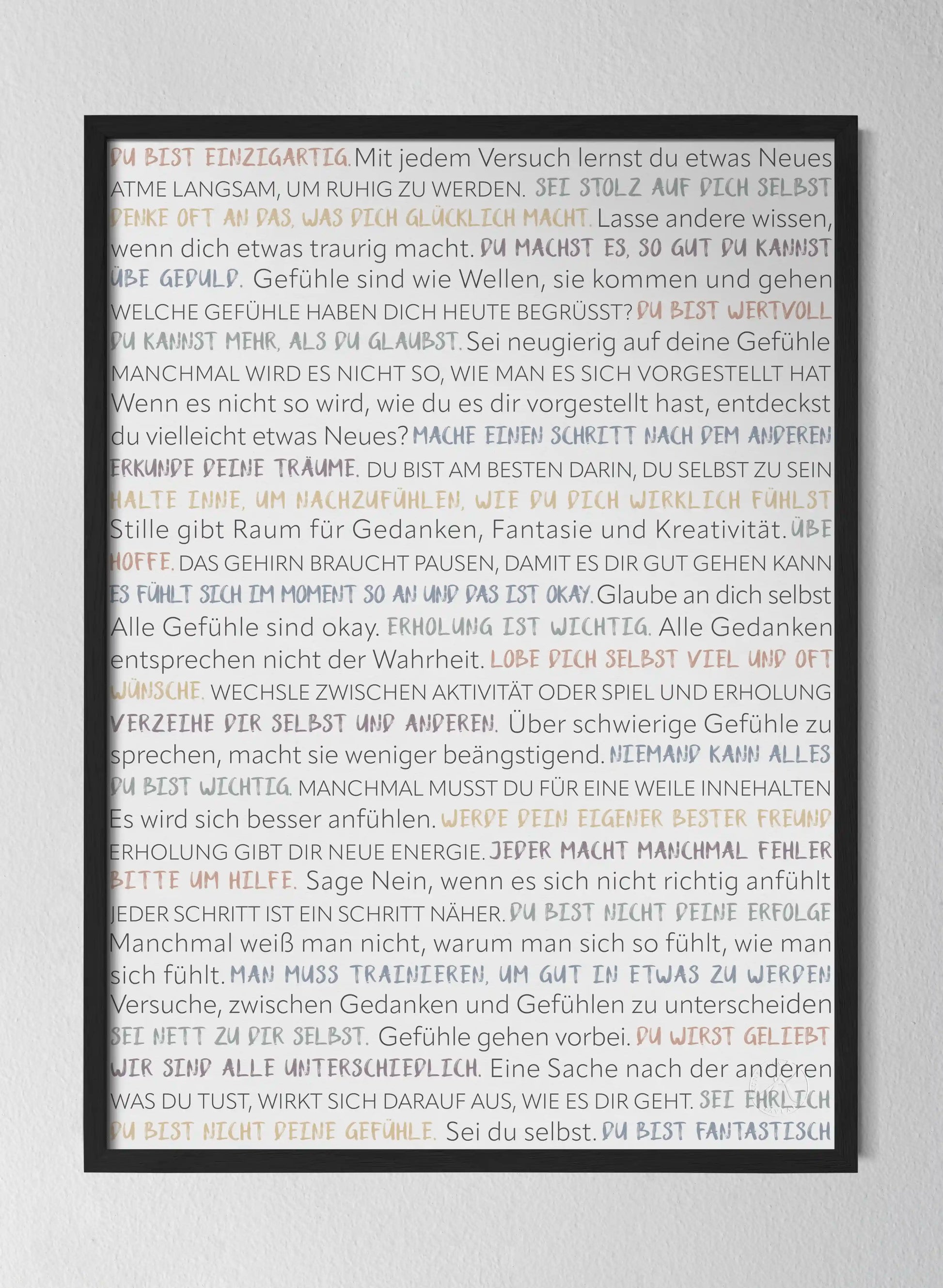 Classic Black Pinewood Frame